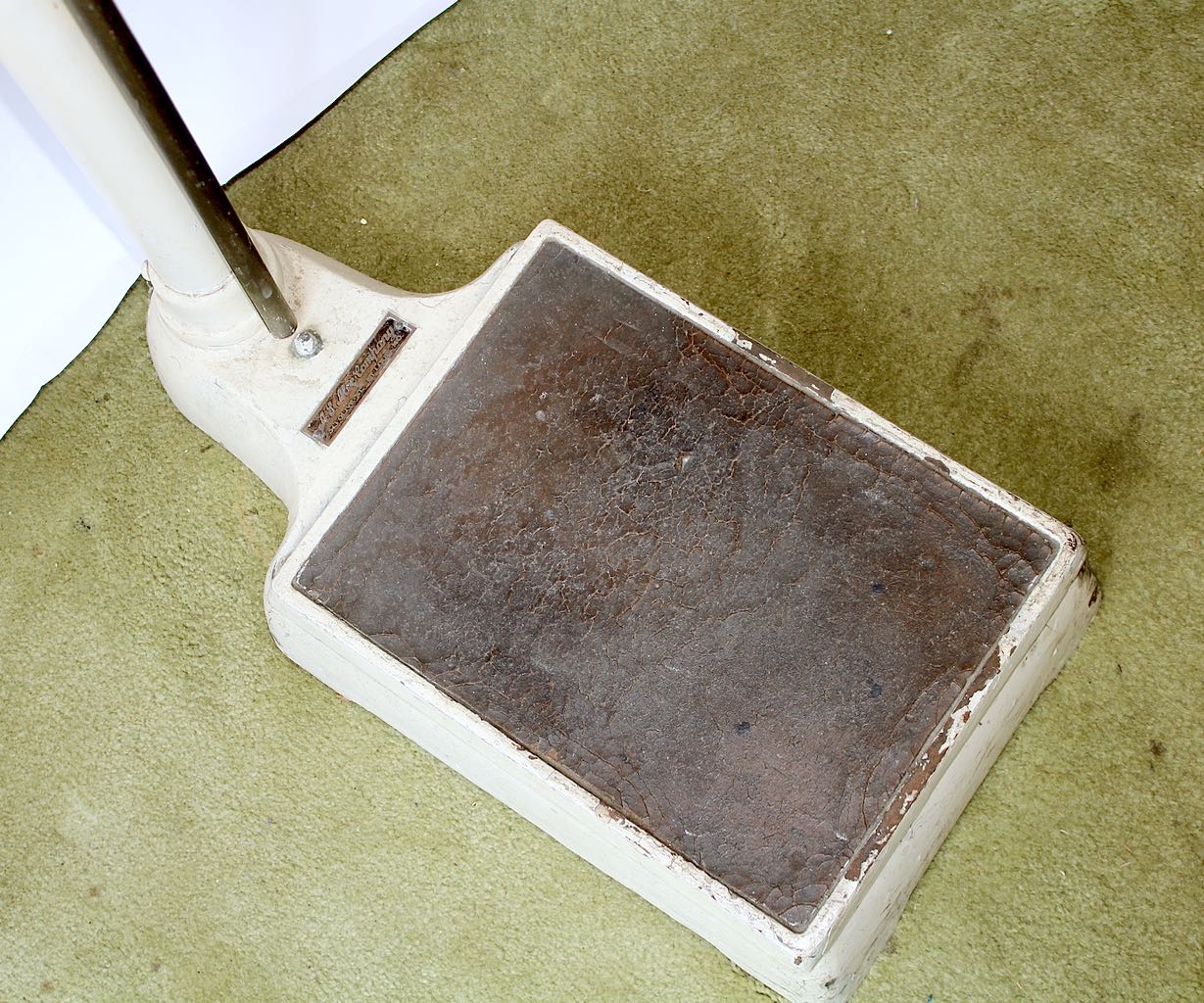 Vintage A.L. Aloe Company Scale with Height Measure