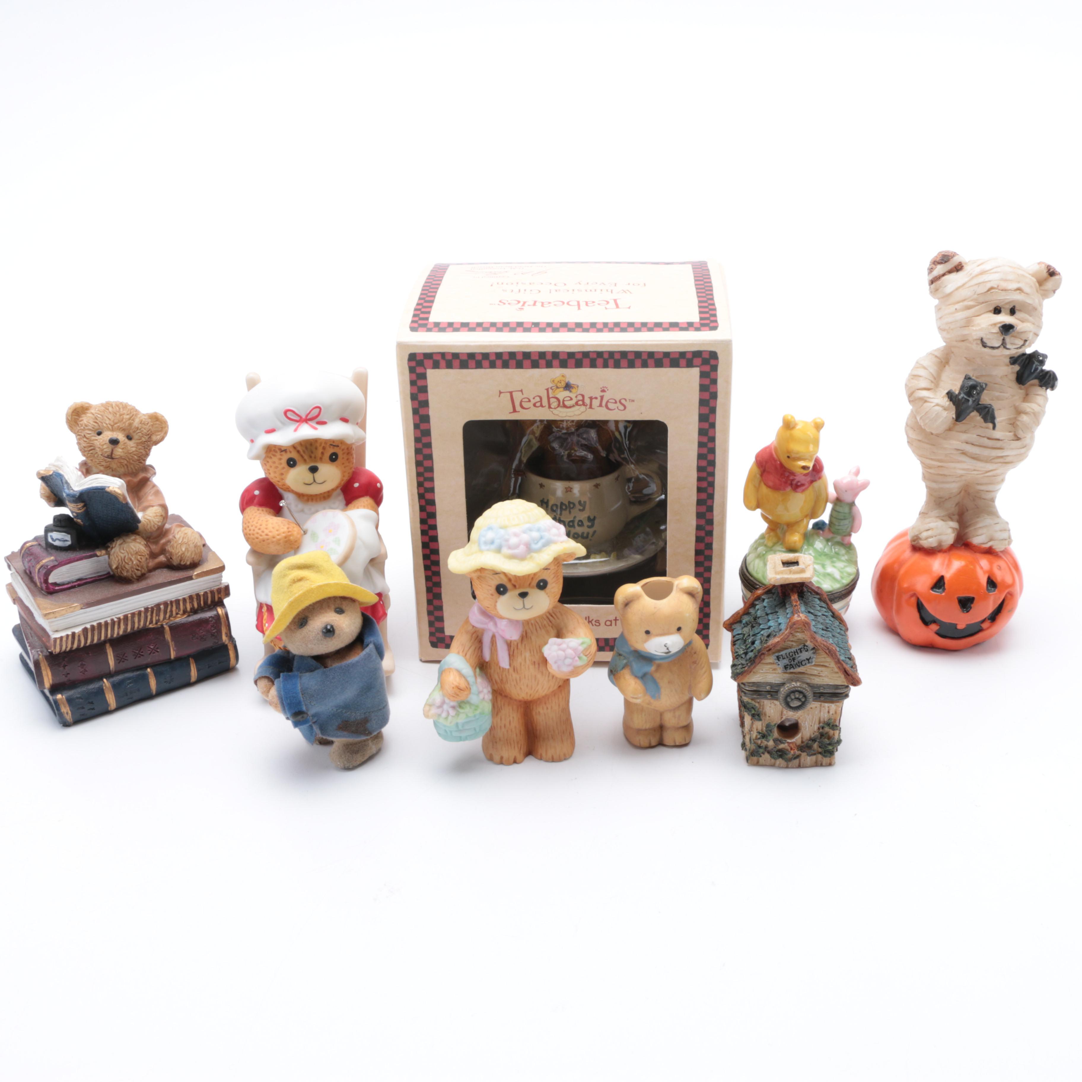 Vintage Lucy Rigg Bear Figurines