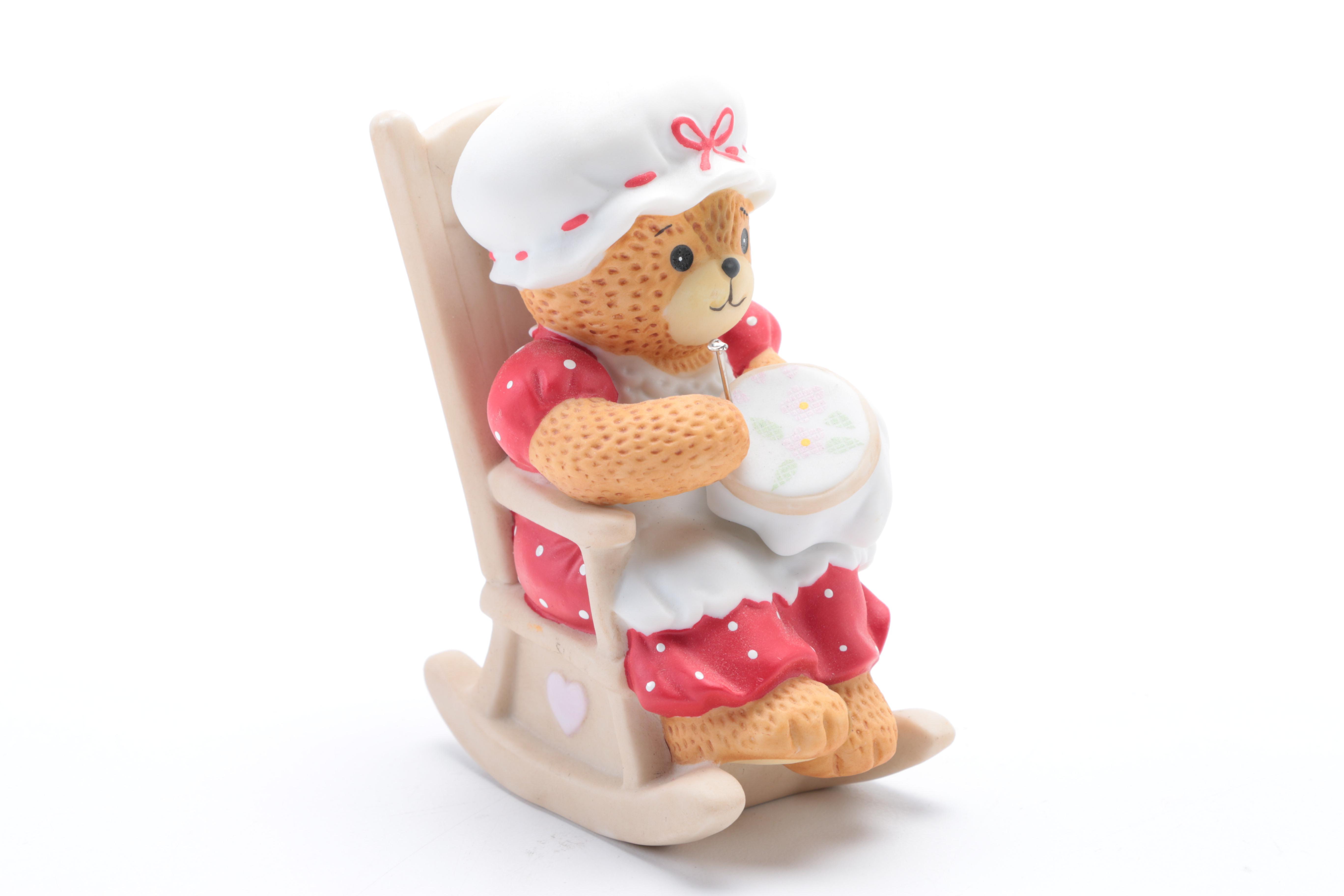 Vintage Lucy Rigg Bear Figurines