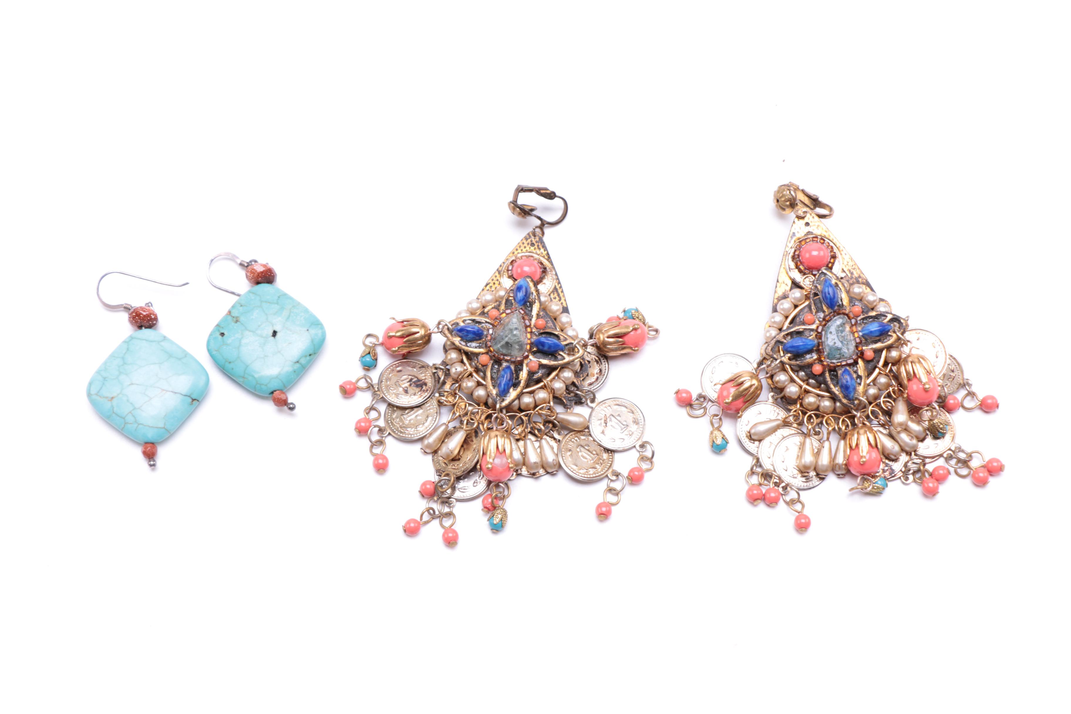 Assortment of Stone Jewelry