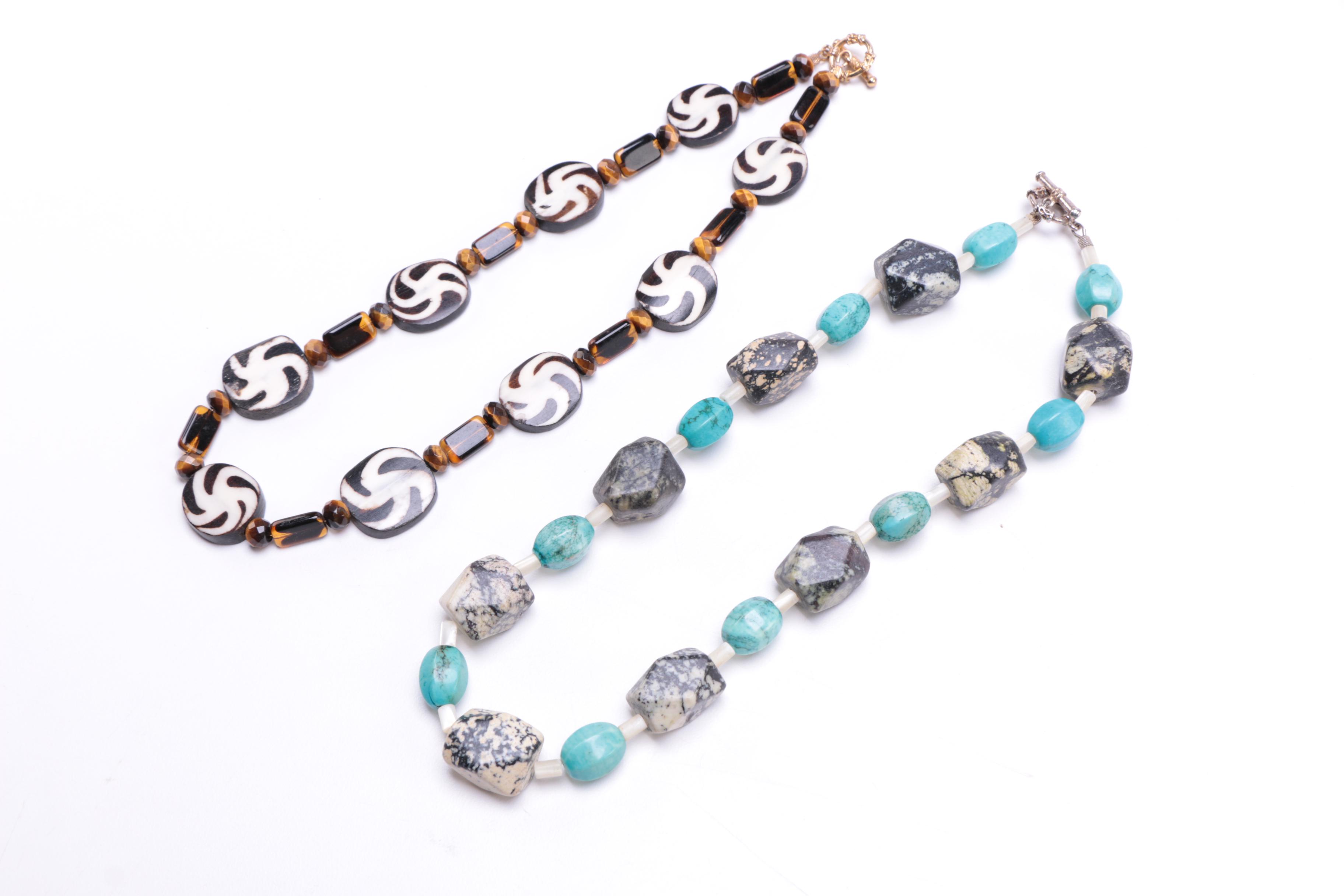 Assortment of Stone Jewelry