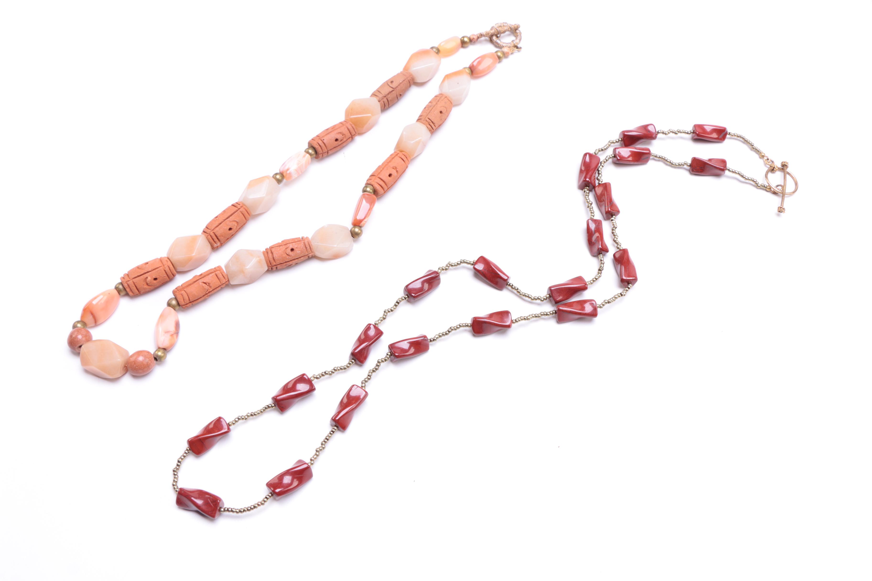 Assortment of Stone Jewelry