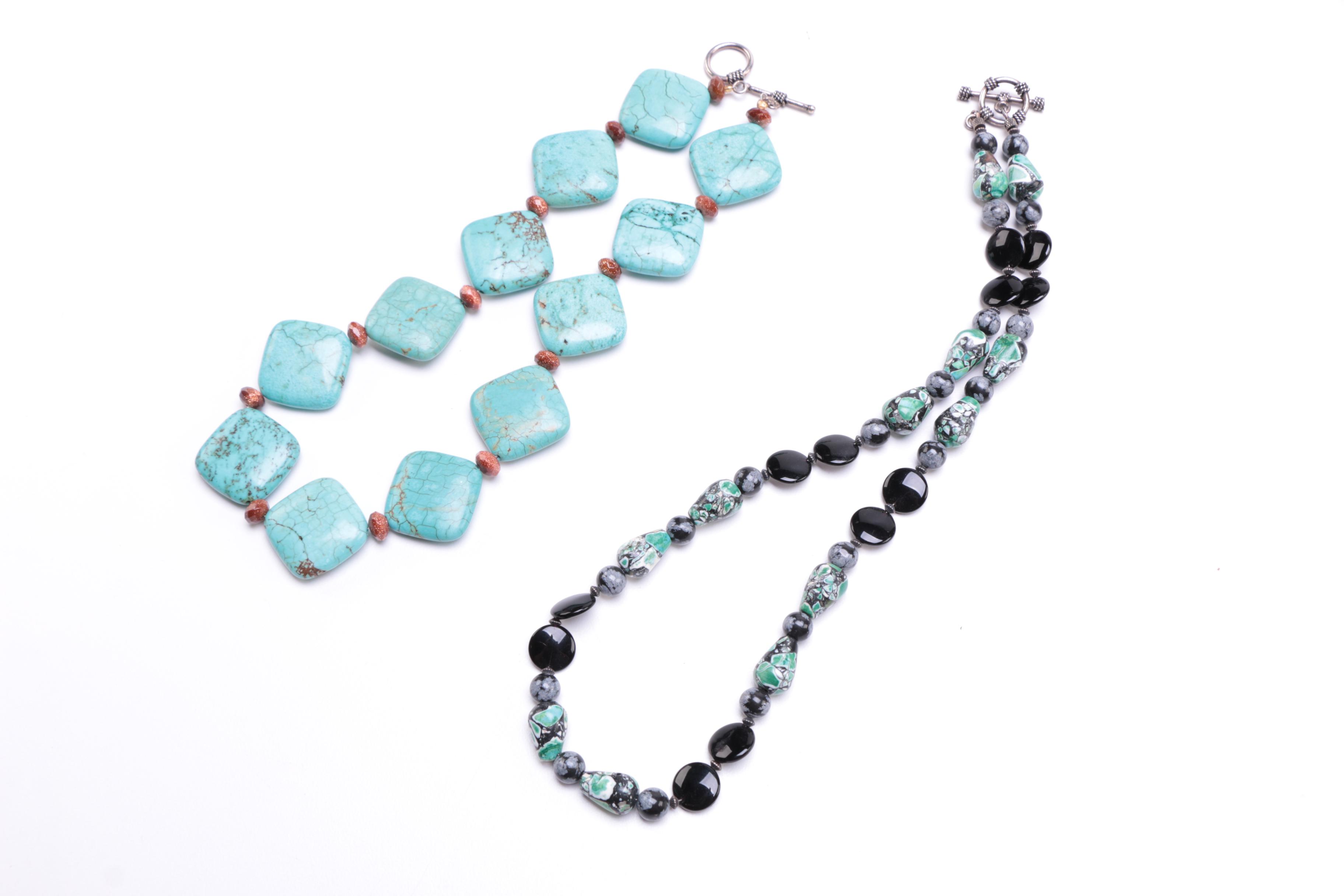 Assortment of Stone Jewelry