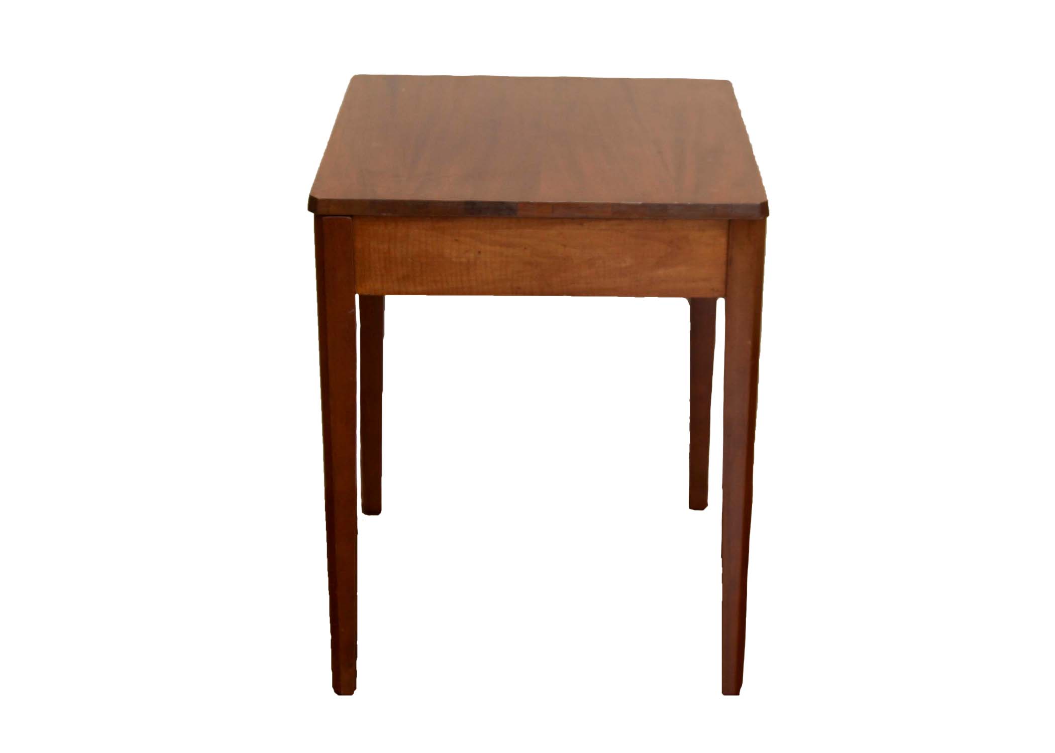 Vintage Swivel Top Side Table