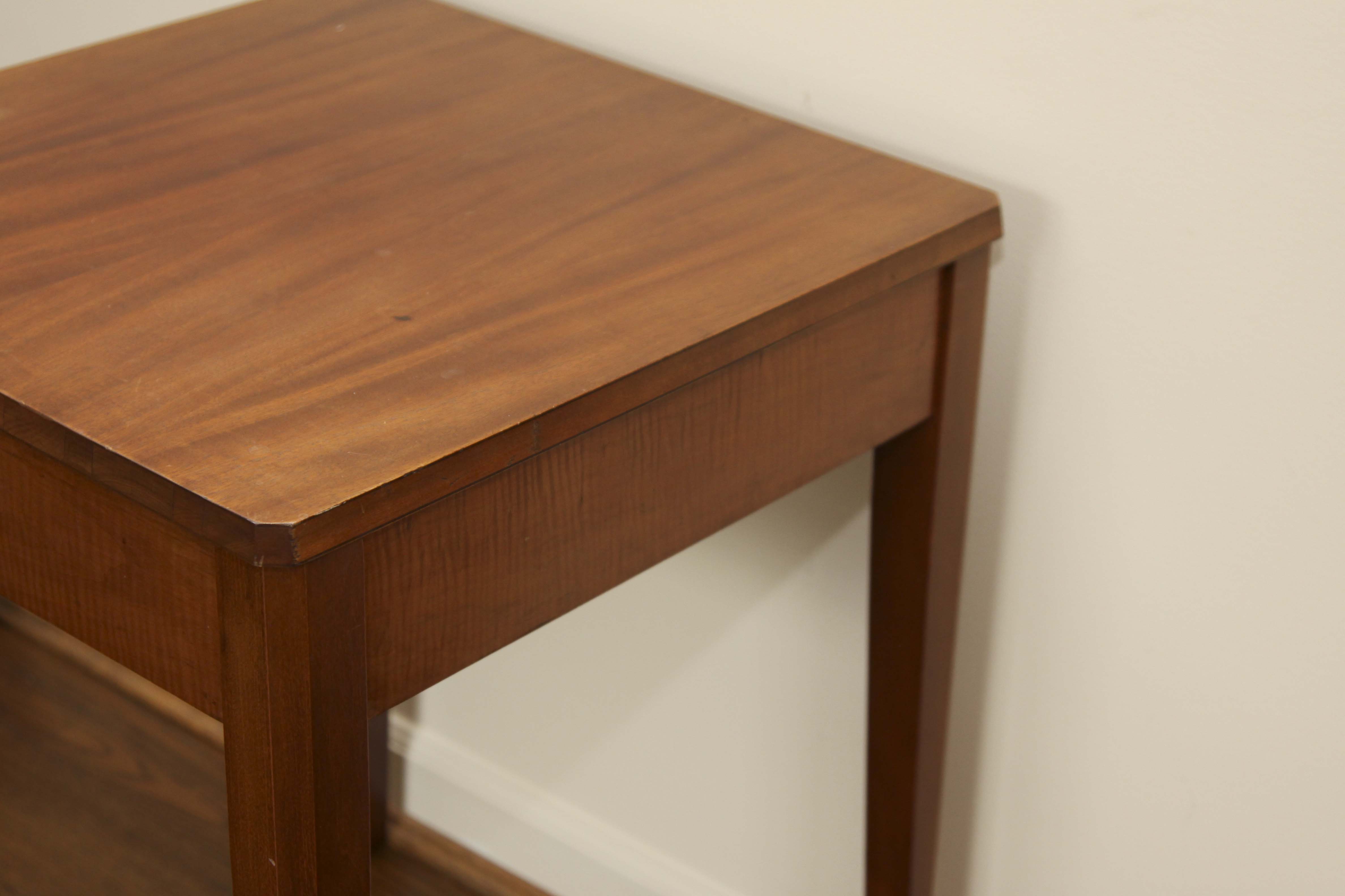 Vintage Swivel Top Side Table