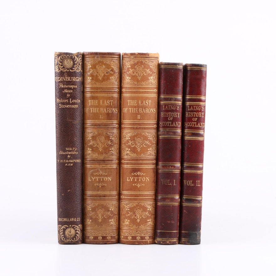 Antique History Books From Robert Schuller's Library