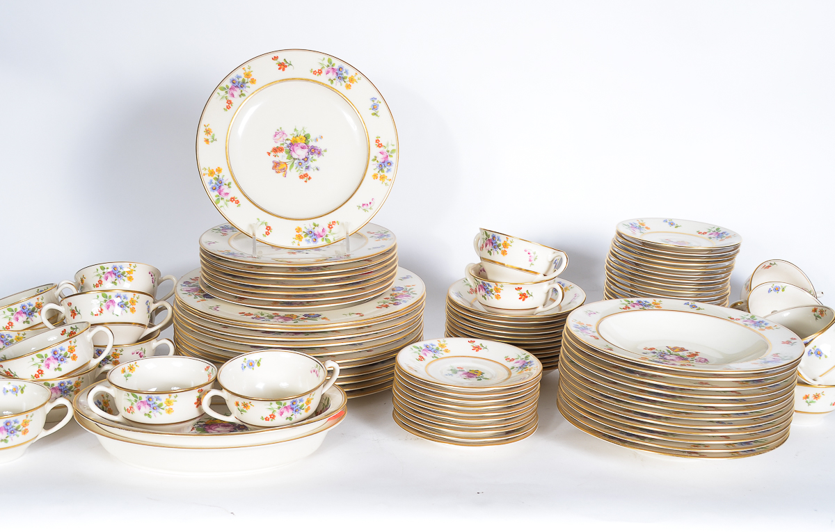 Collection of Coxon Belleek Dishes