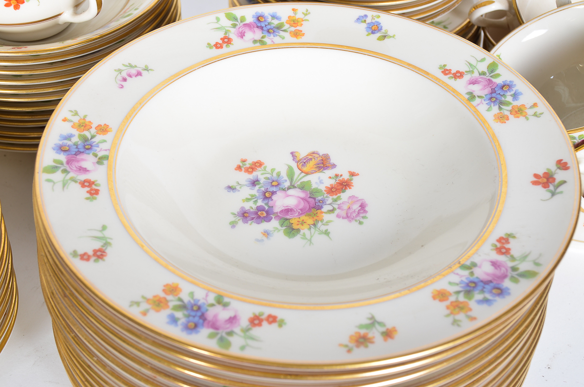 Collection of Coxon Belleek Dishes