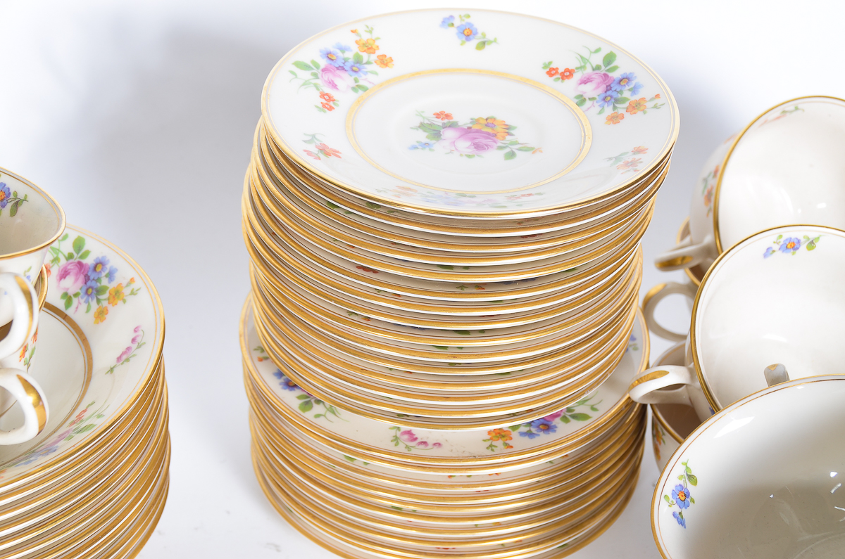 Collection of Coxon Belleek Dishes