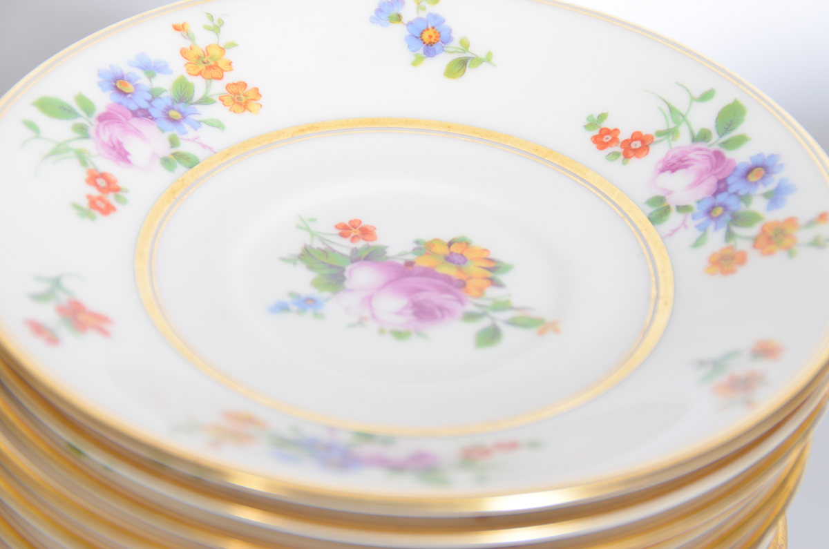 Collection of Coxon Belleek Dishes