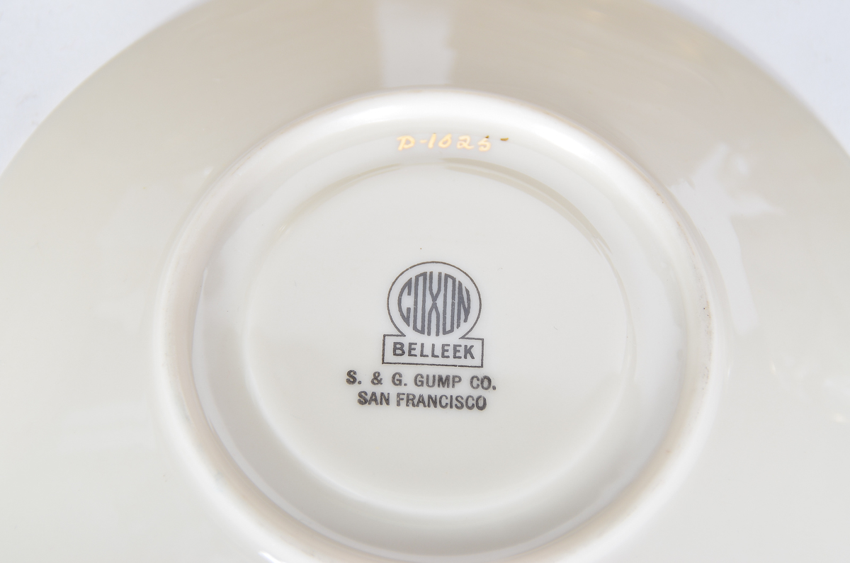 Collection of Coxon Belleek Dishes