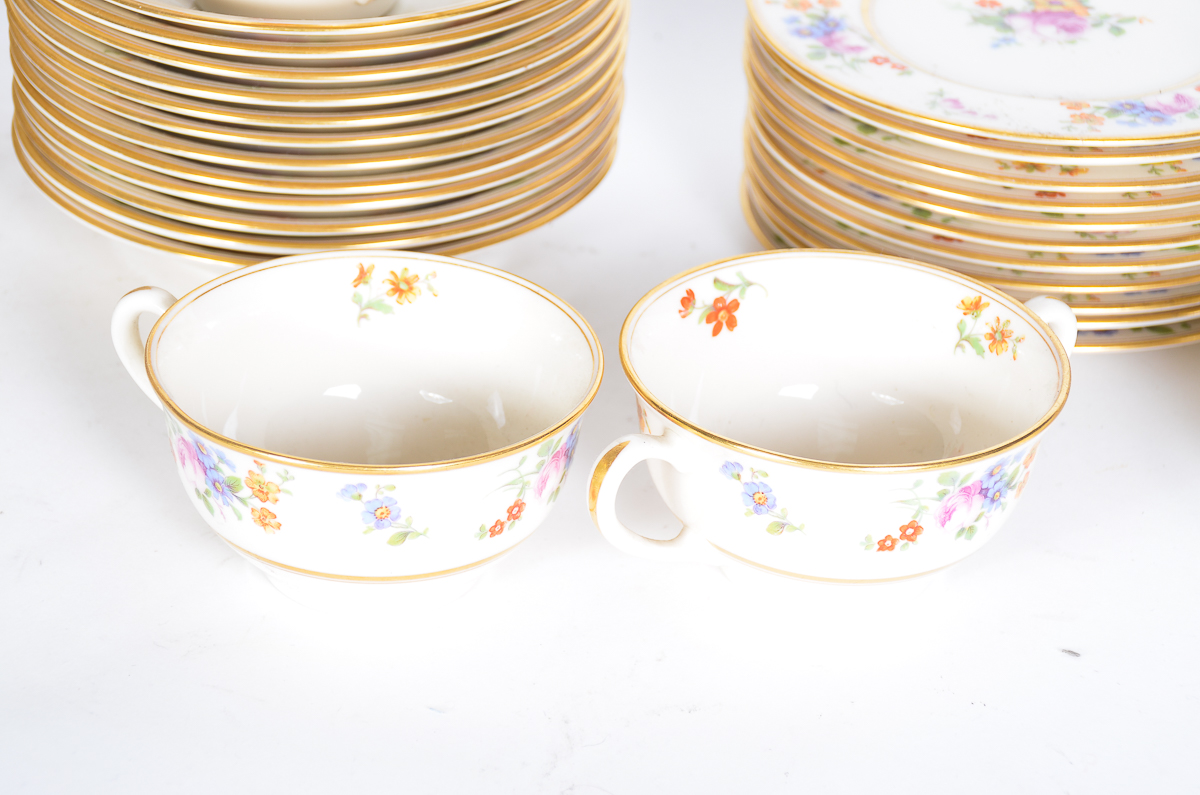 Collection of Coxon Belleek Dishes