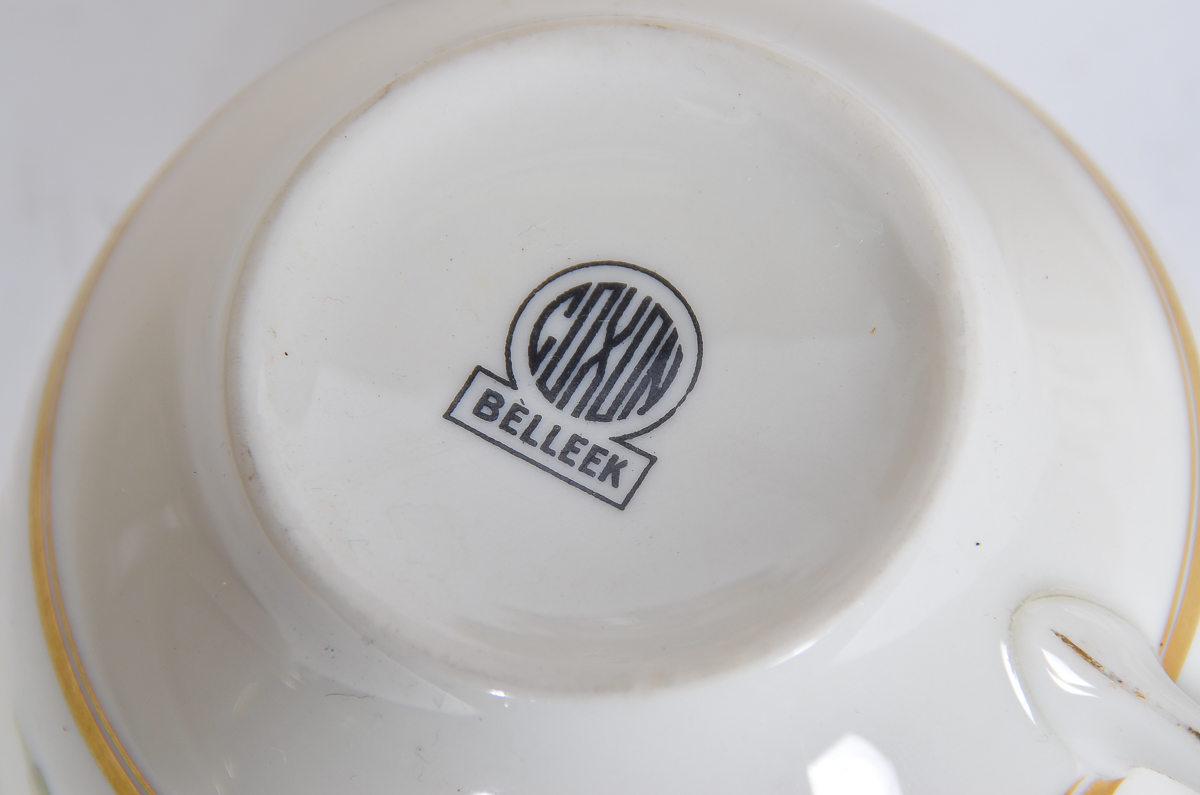 Collection of Coxon Belleek Dishes