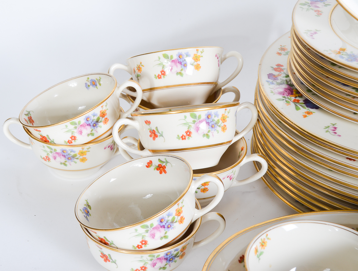 Collection of Coxon Belleek Dishes