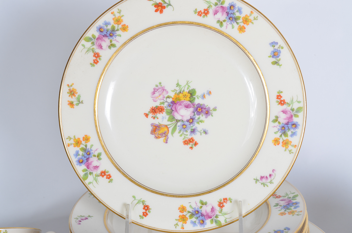 Collection of Coxon Belleek Dishes