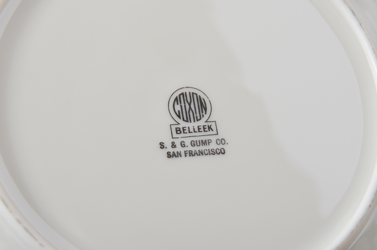 Collection of Coxon Belleek Dishes