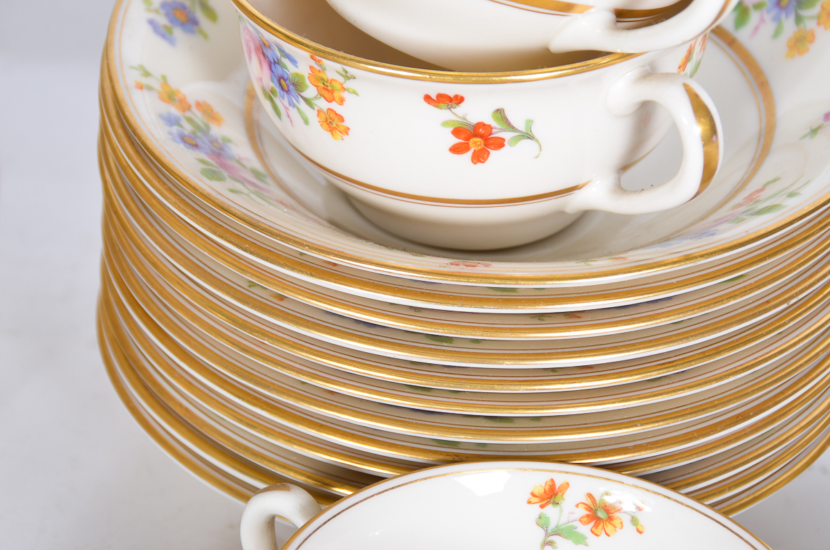 Collection of Coxon Belleek Dishes