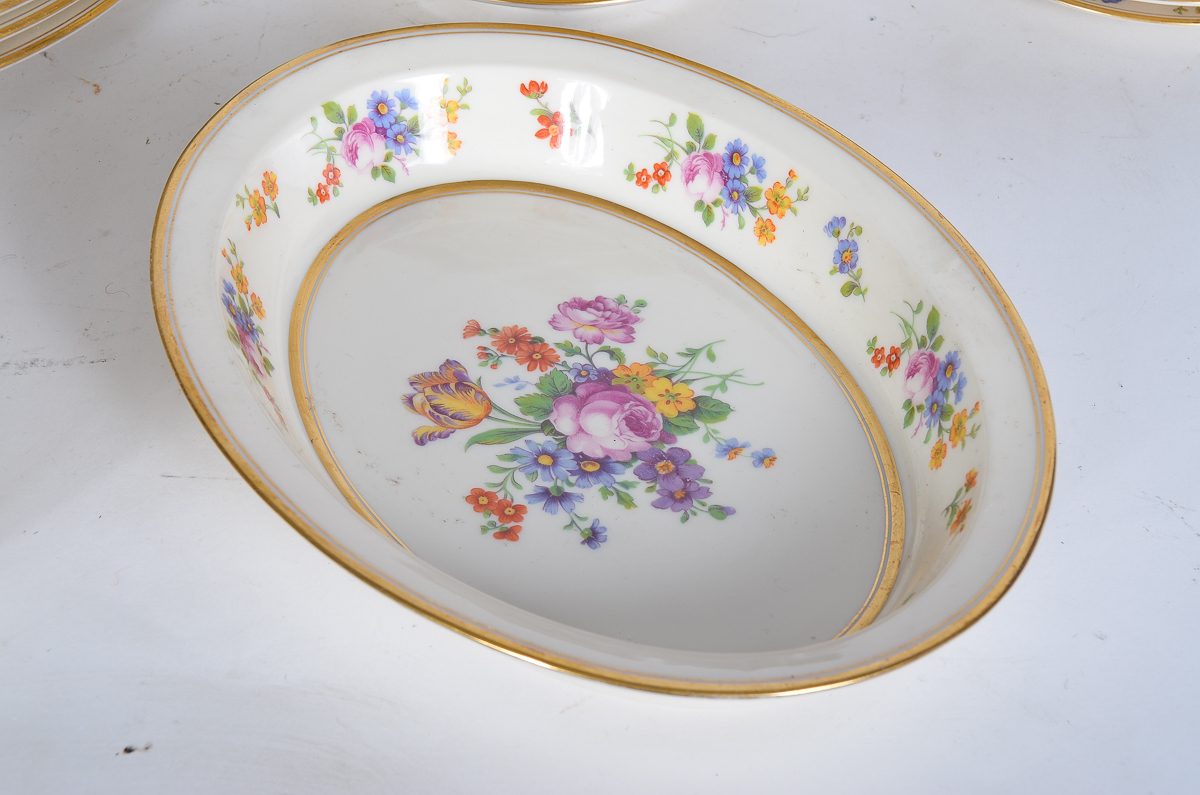 Collection of Coxon Belleek Dishes