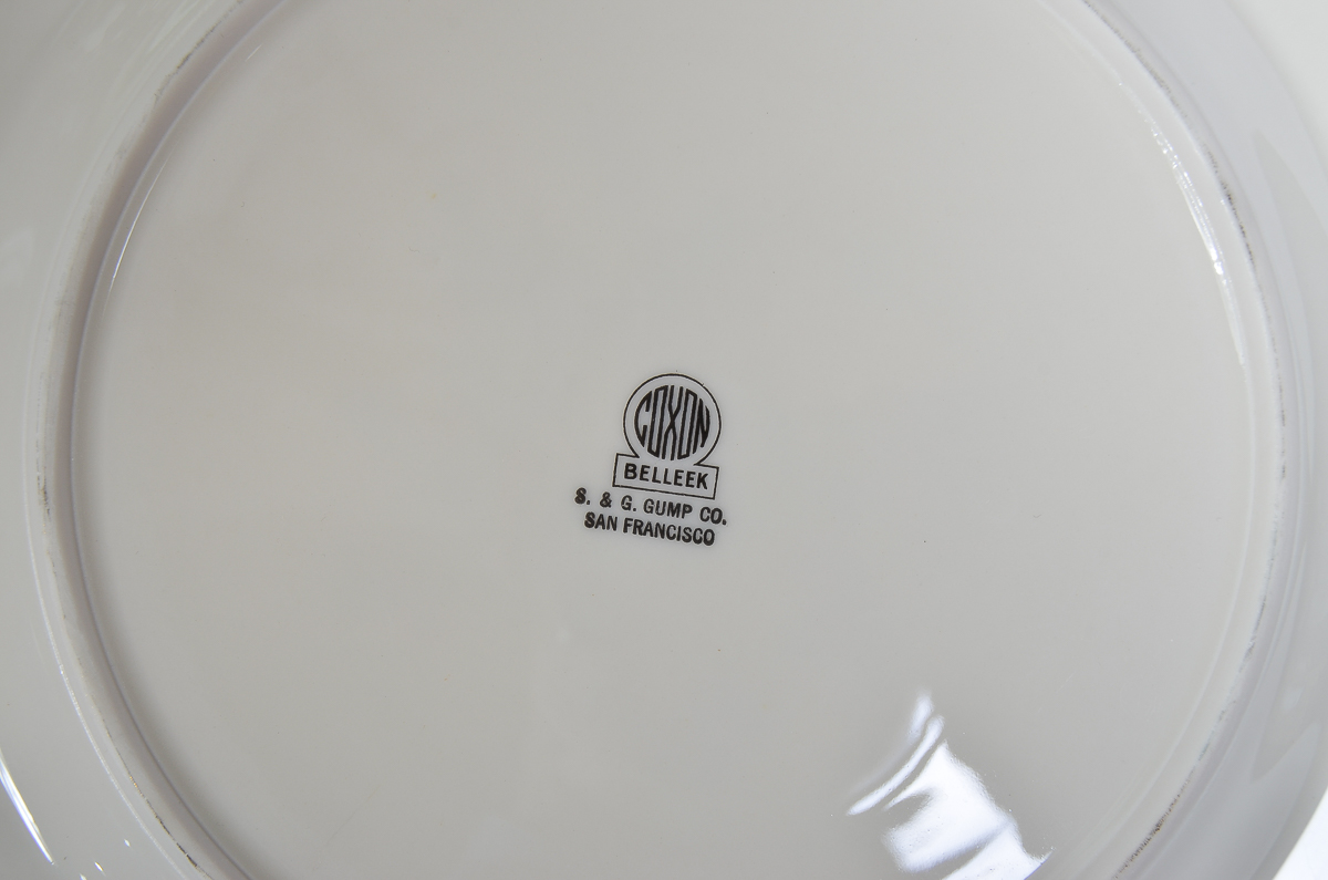 Collection of Coxon Belleek Dishes