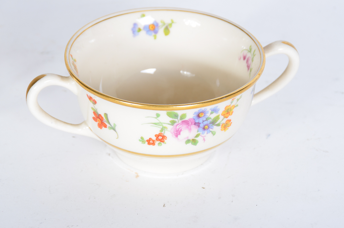 Collection of Coxon Belleek Dishes