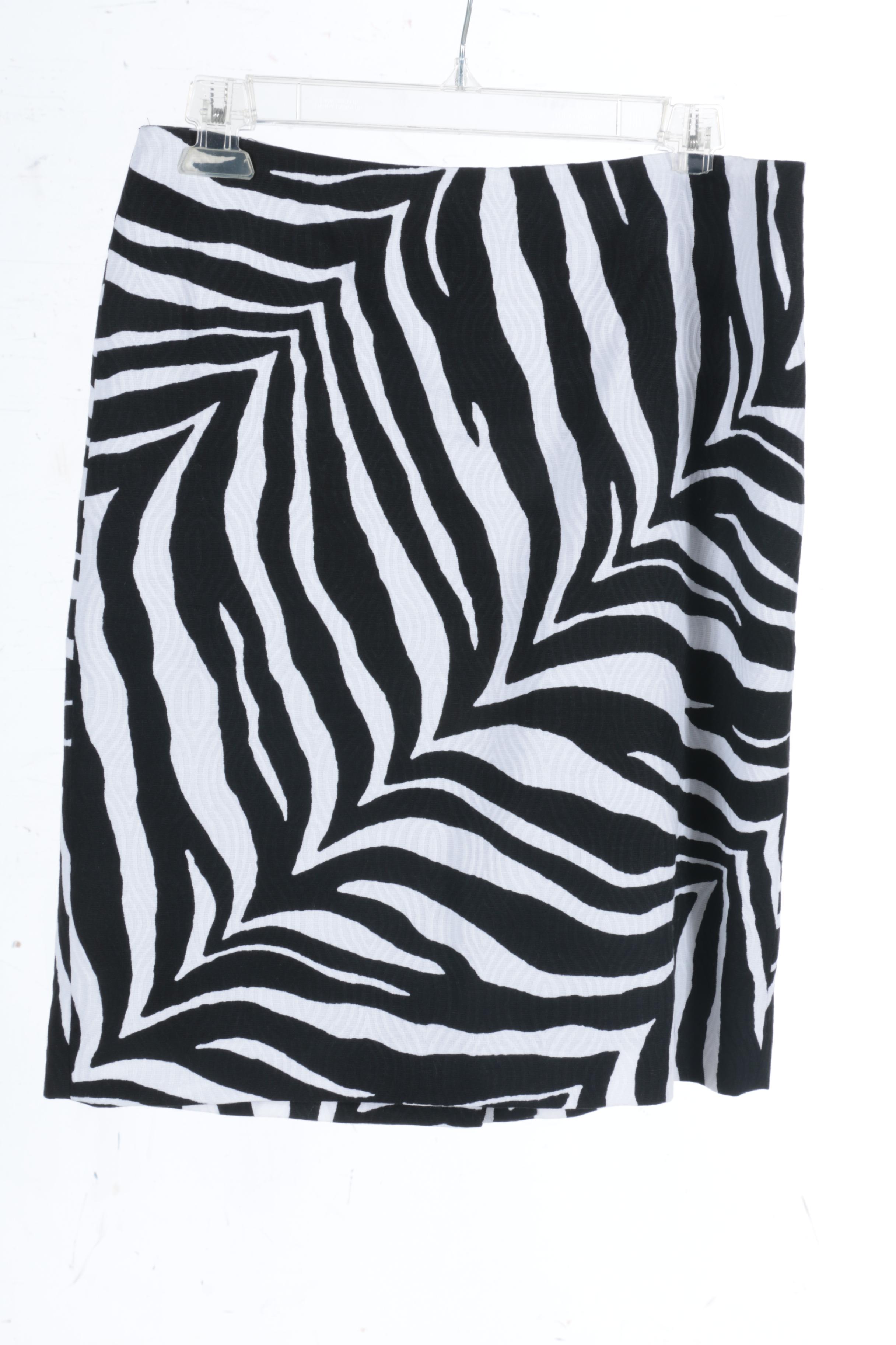 Talbot's Skirts in Black, White and Blue