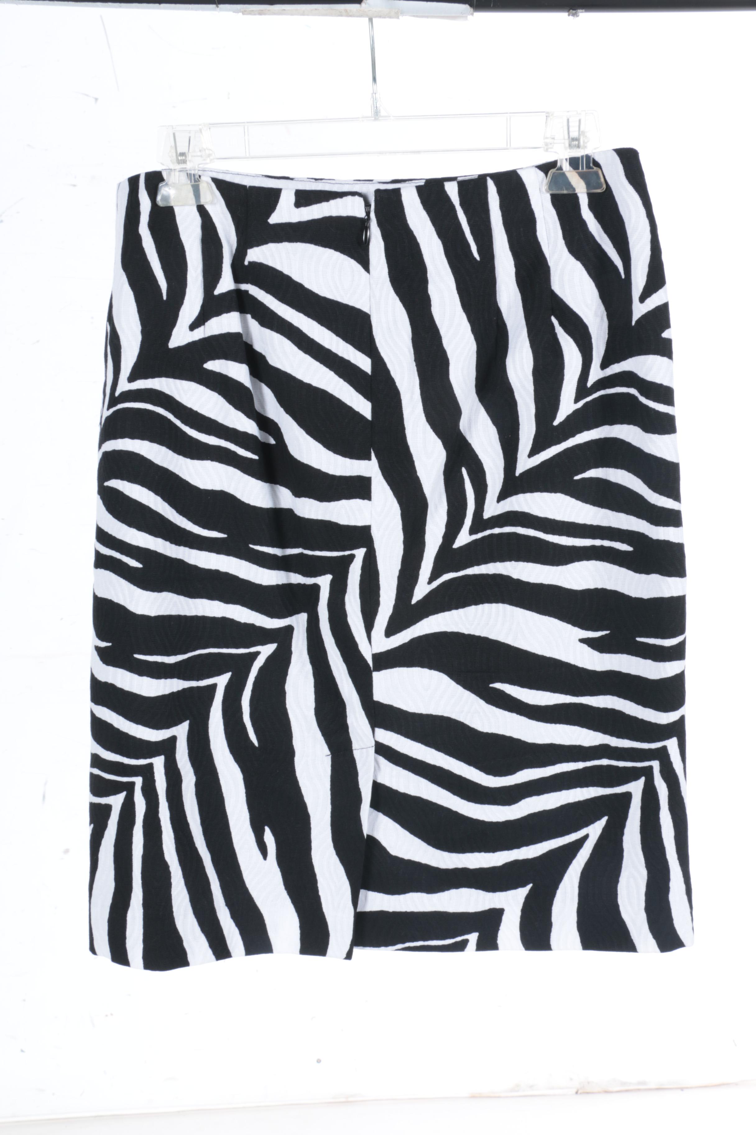 Talbot's Skirts in Black, White and Blue