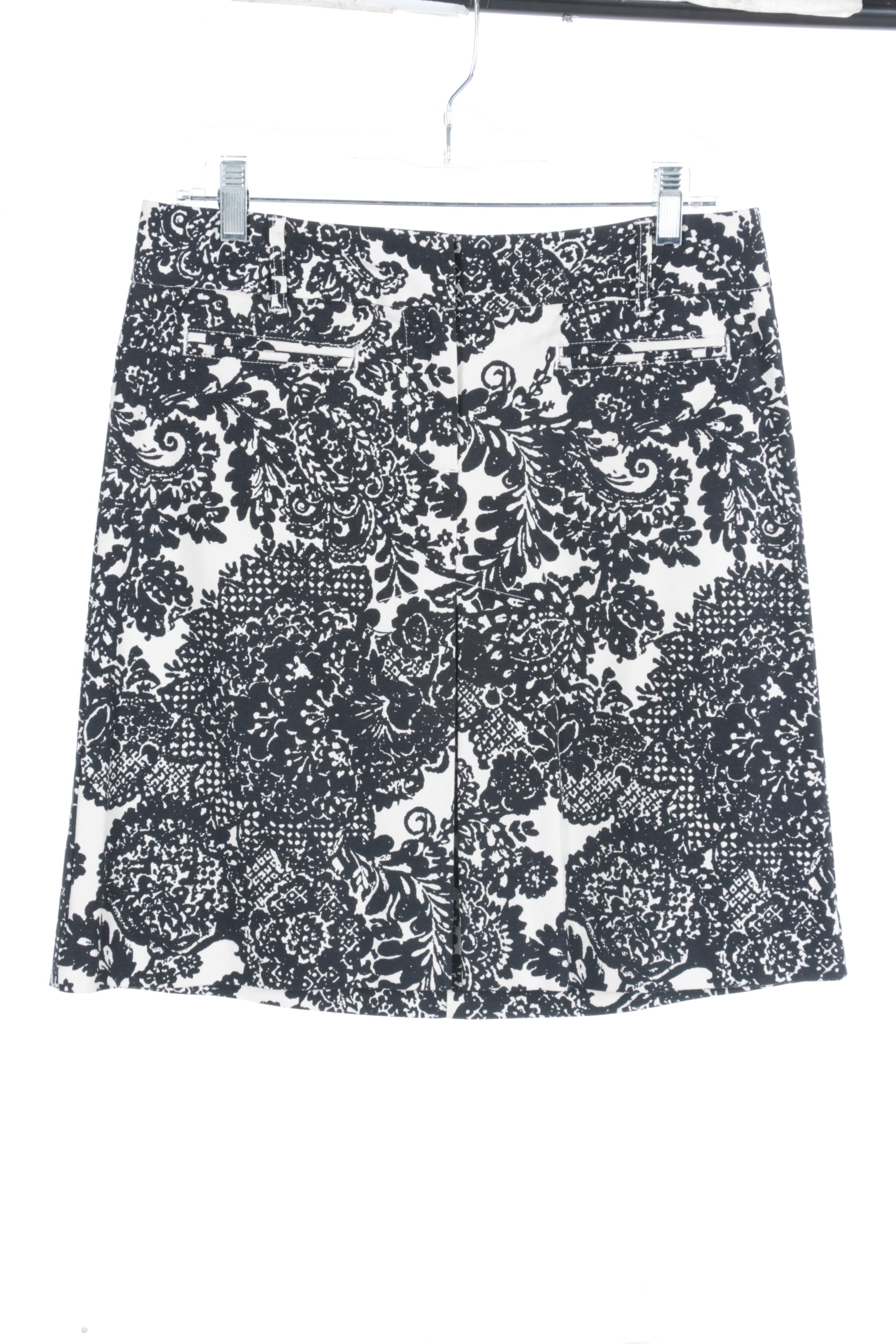 Talbot's Skirts in Black, White and Blue