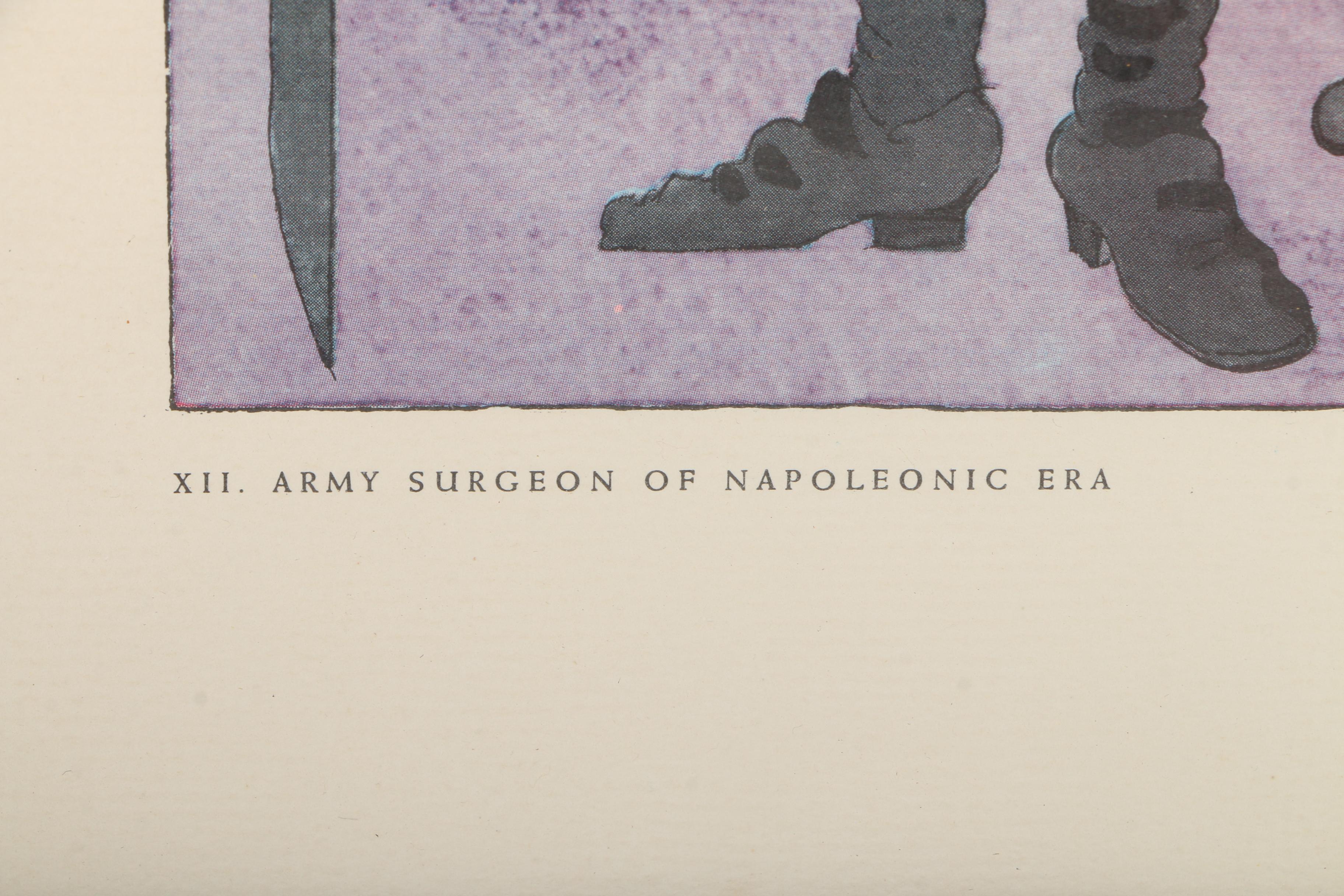 Offset Lithographs After Warja Honegger-Lavater From "2300 Years of Medical Costume"