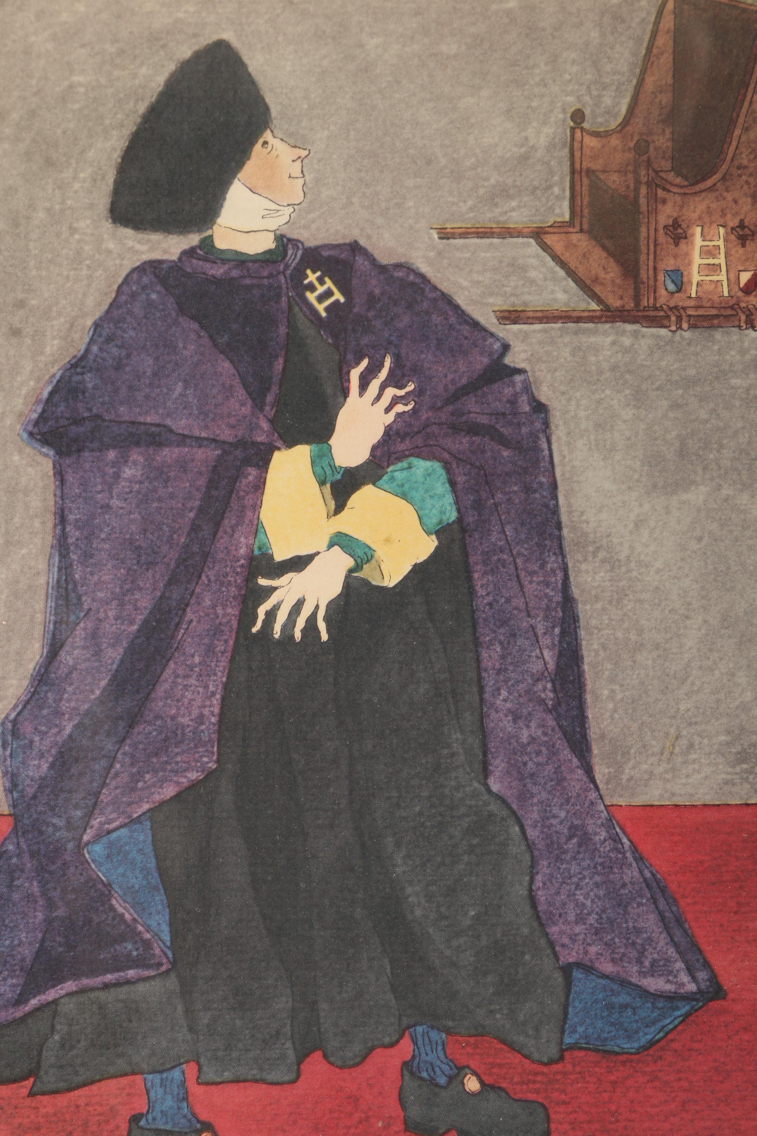 Offset Lithographs After Warja Honegger-Lavater From "2300 Years of Medical Costume"