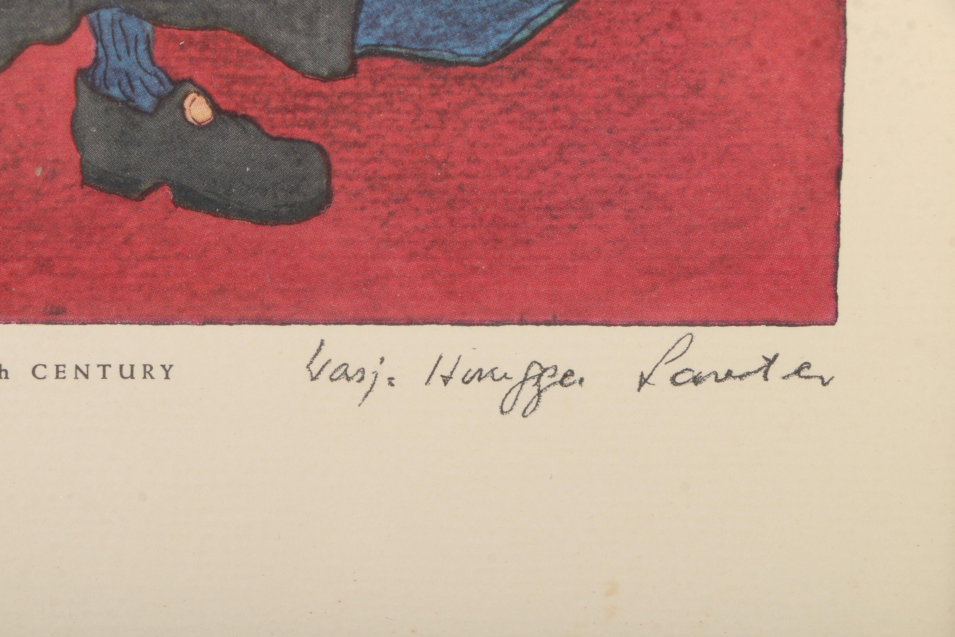 Offset Lithographs After Warja Honegger-Lavater From "2300 Years of Medical Costume"