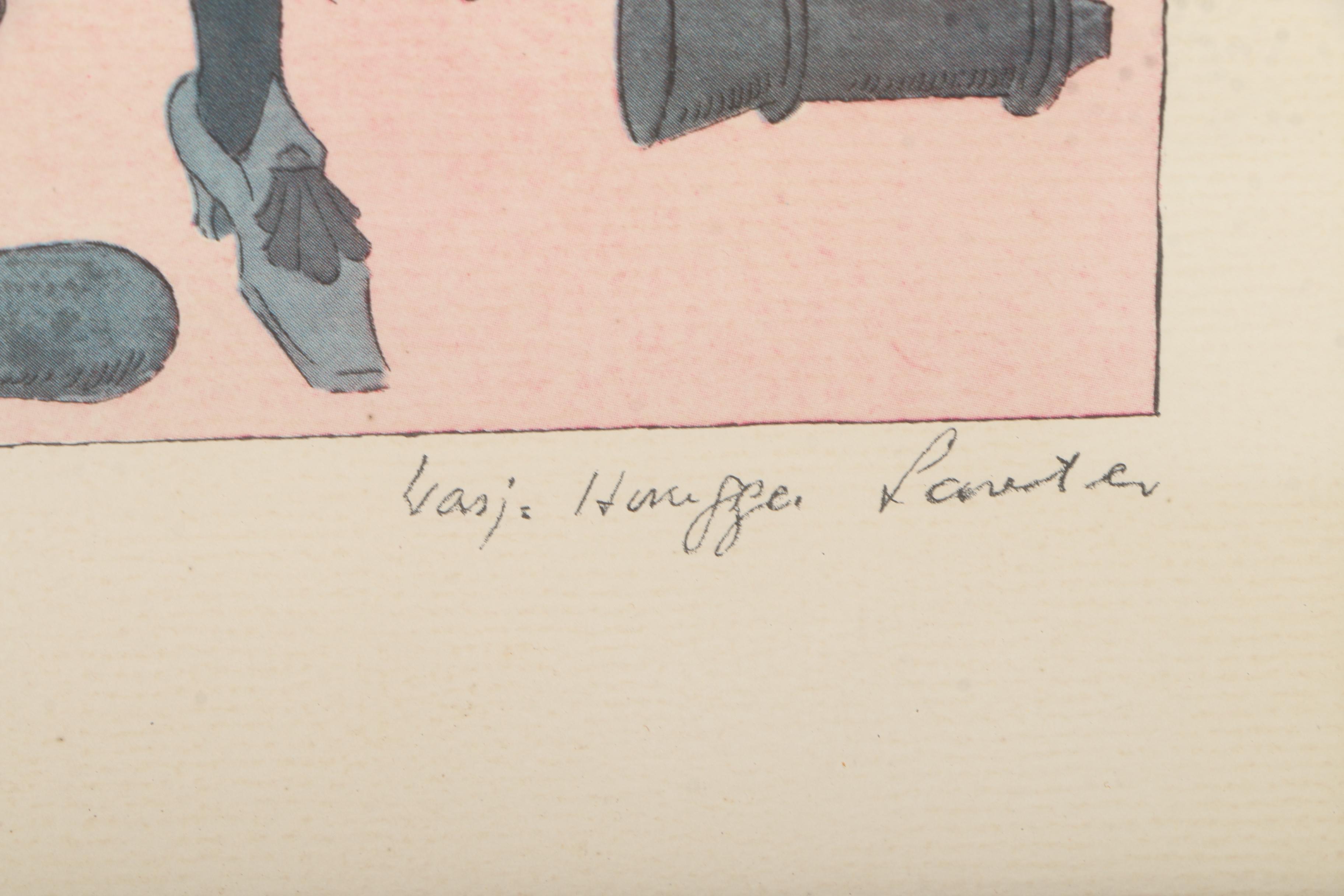 Offset Lithographs After Warja Honegger-Lavater From "2300 Years of Medical Costume"