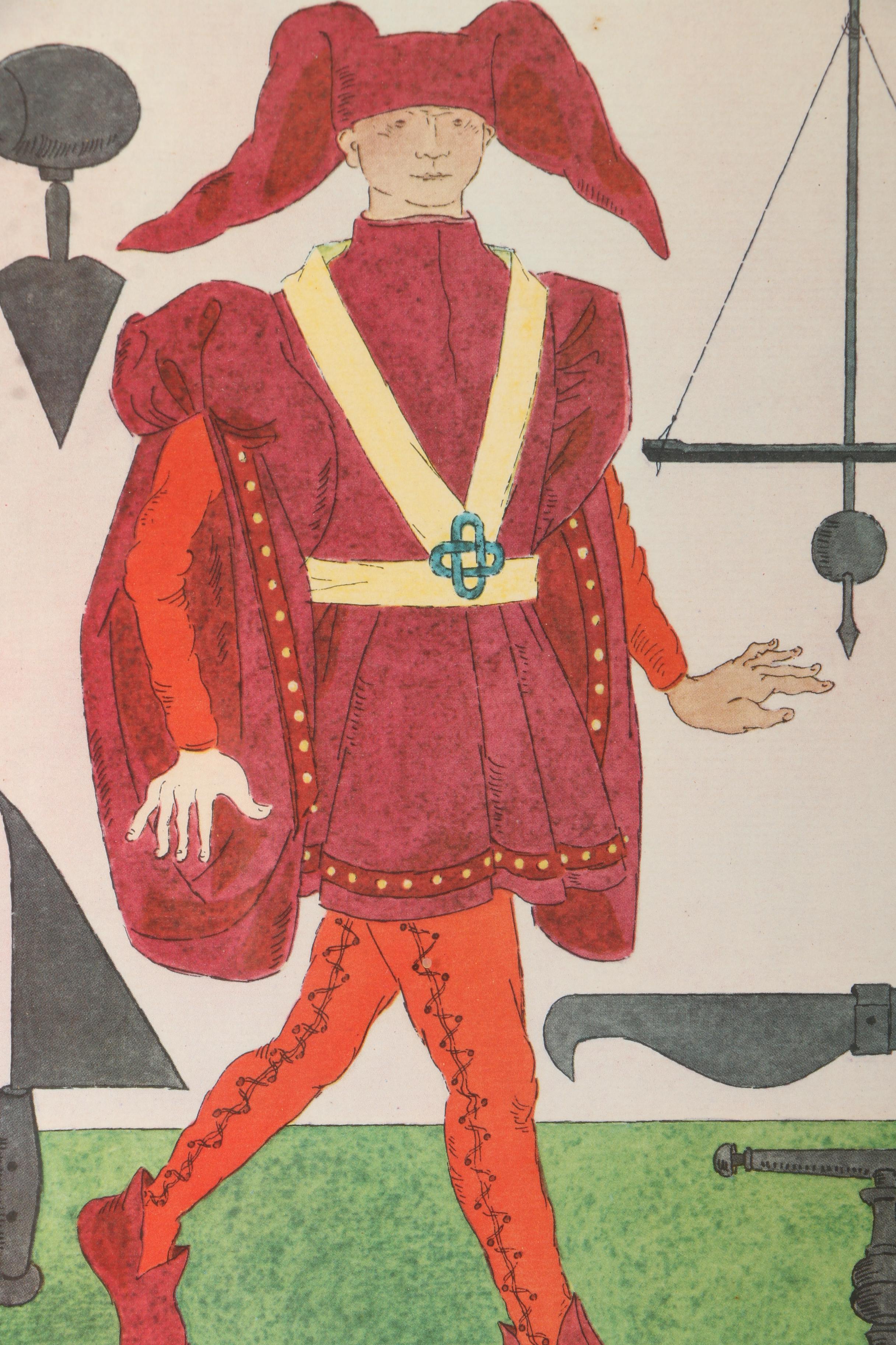 Offset Lithographs After Warja Honegger-Lavater From "2300 Years of Medical Costume"