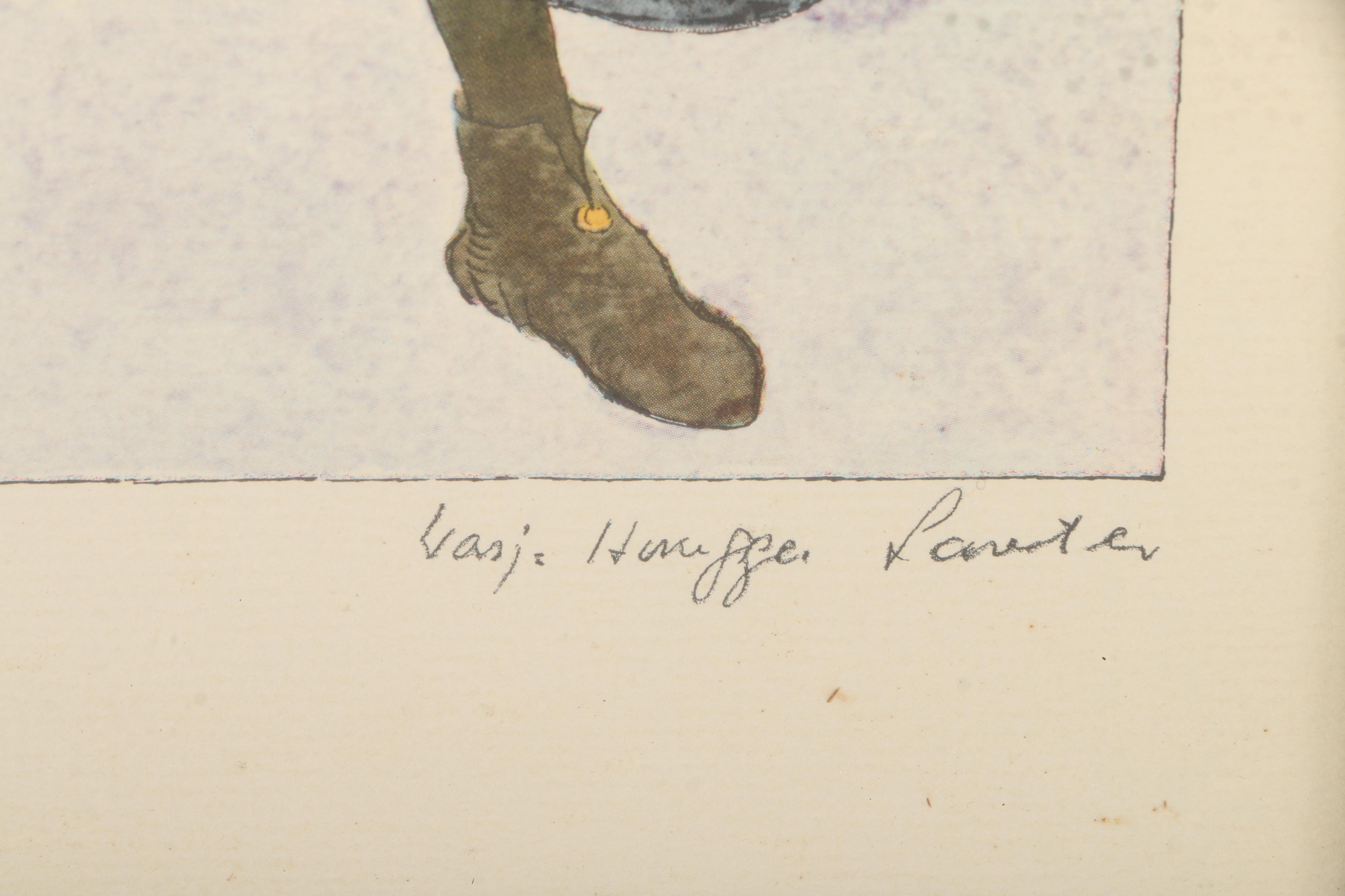 Offset Lithographs After Warja Honegger-Lavater From "2300 Years of Medical Costume"