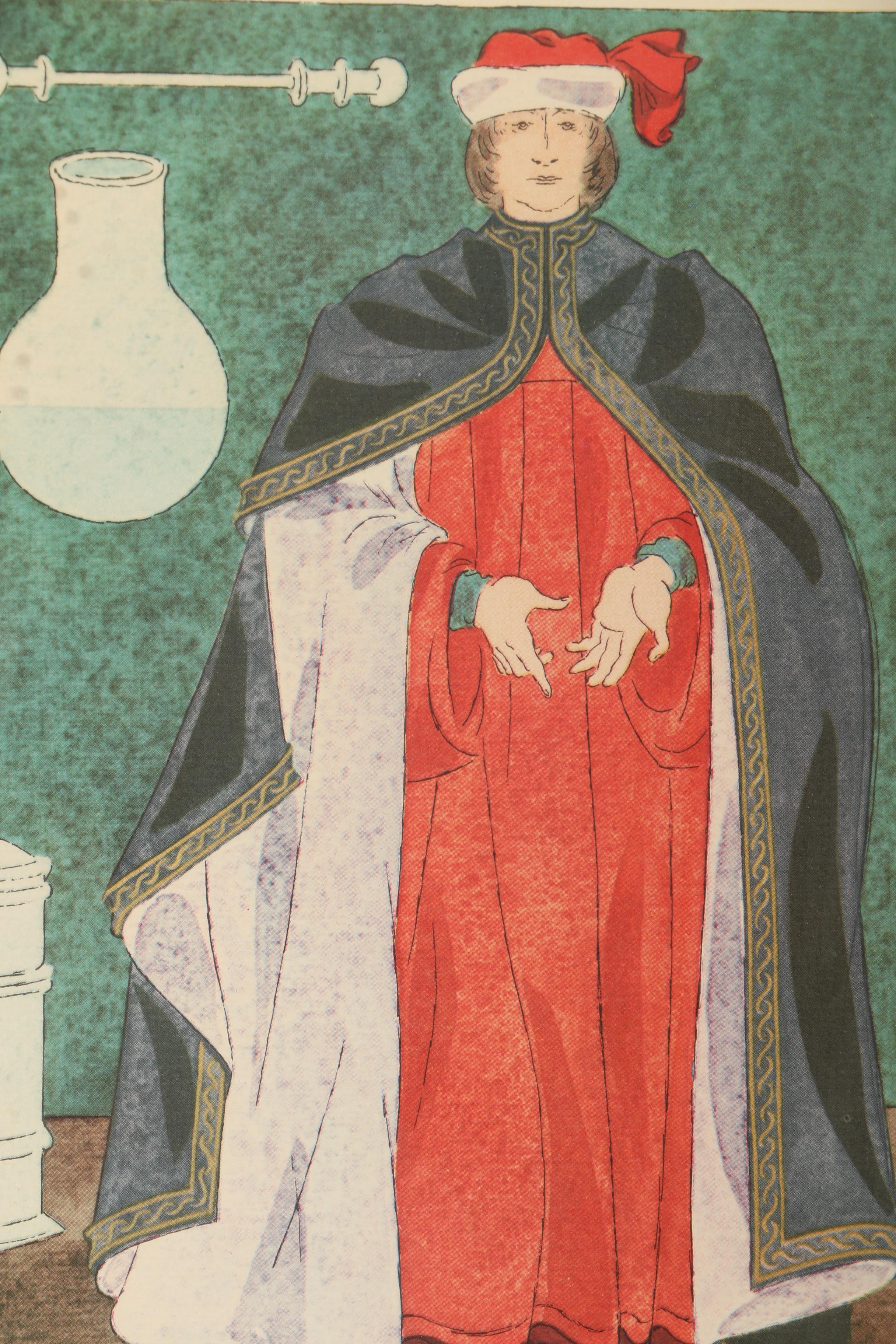 Offset Lithographs After Warja Honegger-Lavater From "2300 Years of Medical Costume"