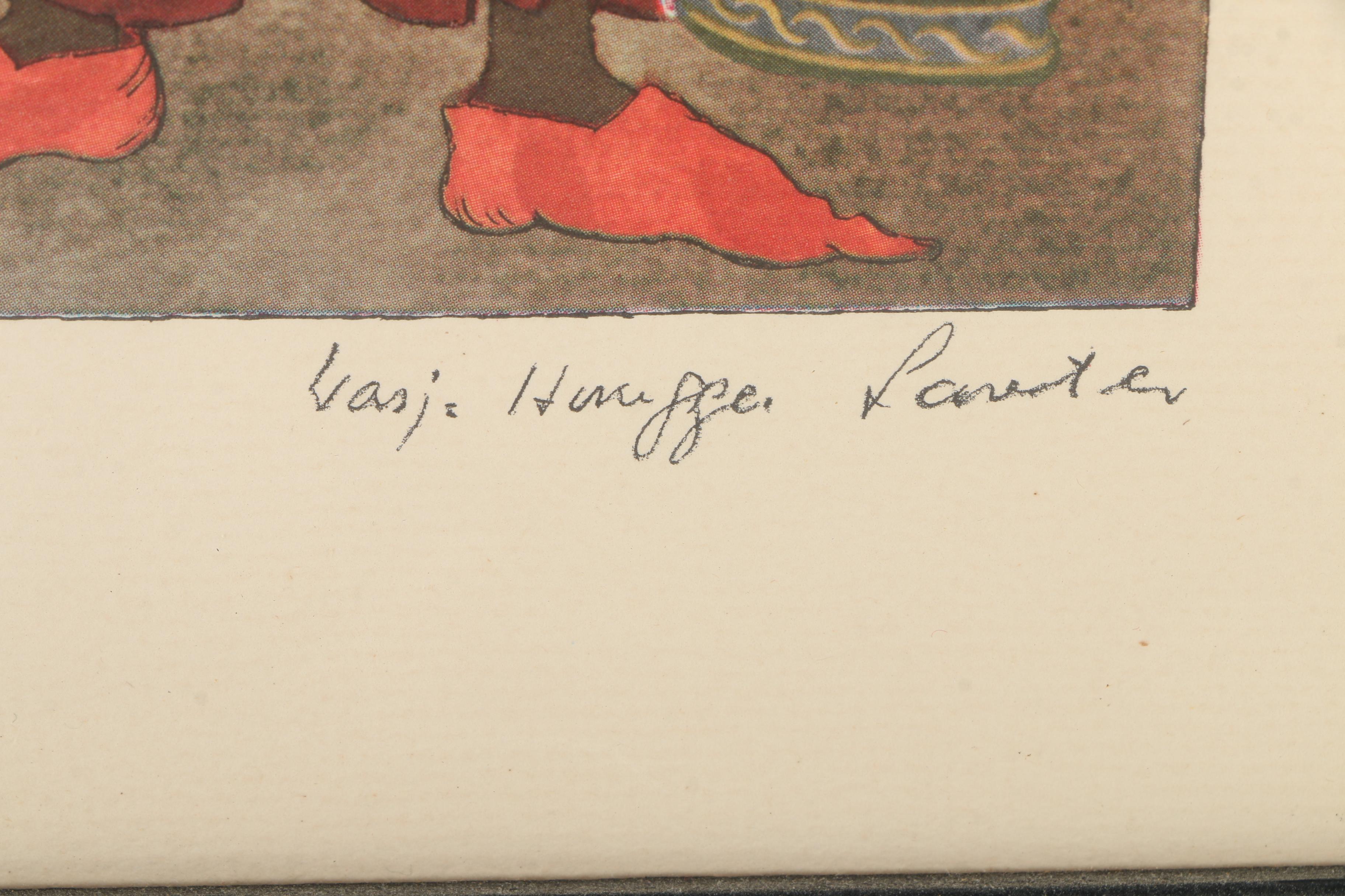 Offset Lithographs After Warja Honegger-Lavater From "2300 Years of Medical Costume"