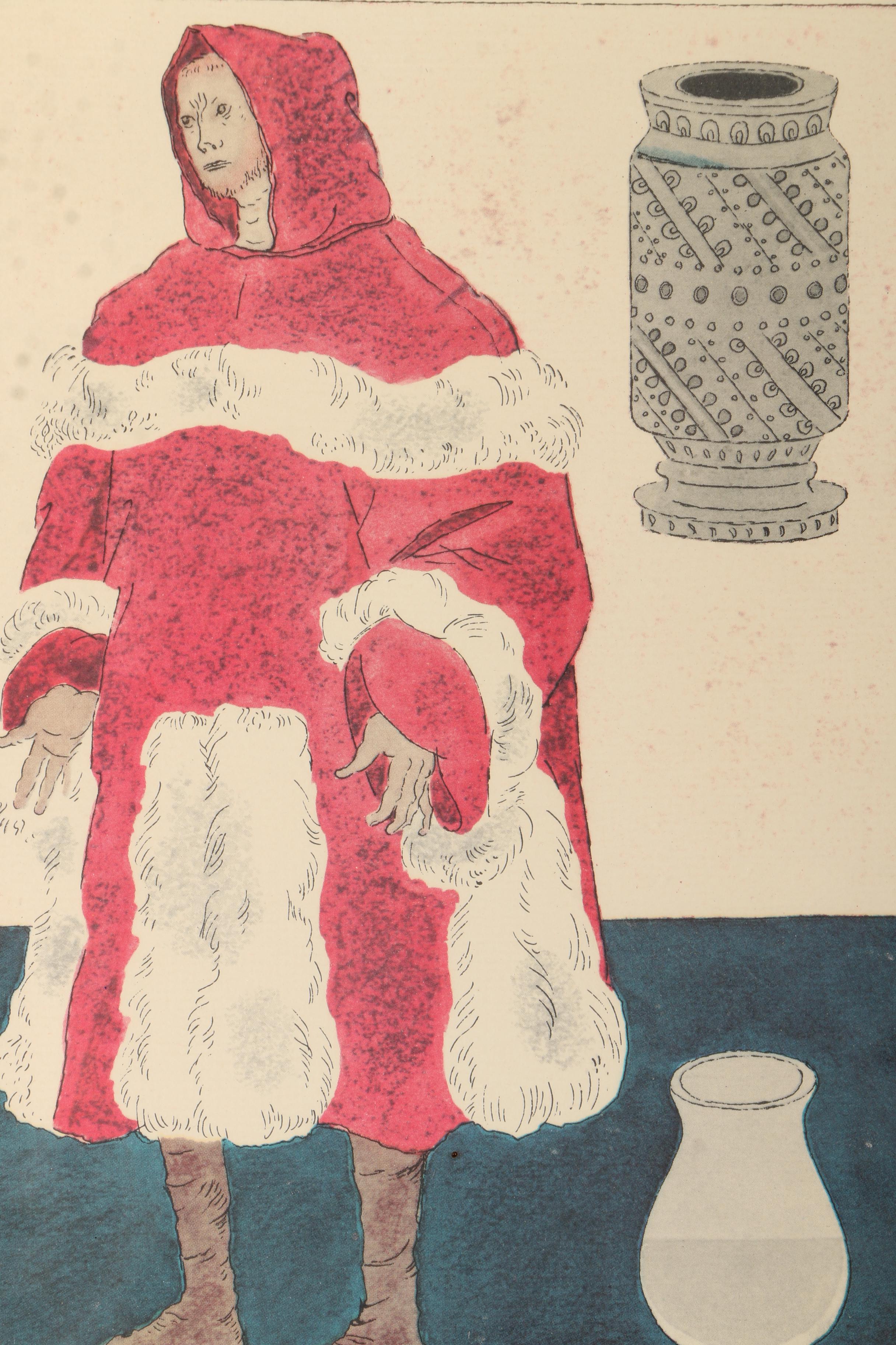 Offset Lithographs After Warja Honegger-Lavater From "2300 Years of Medical Costume"