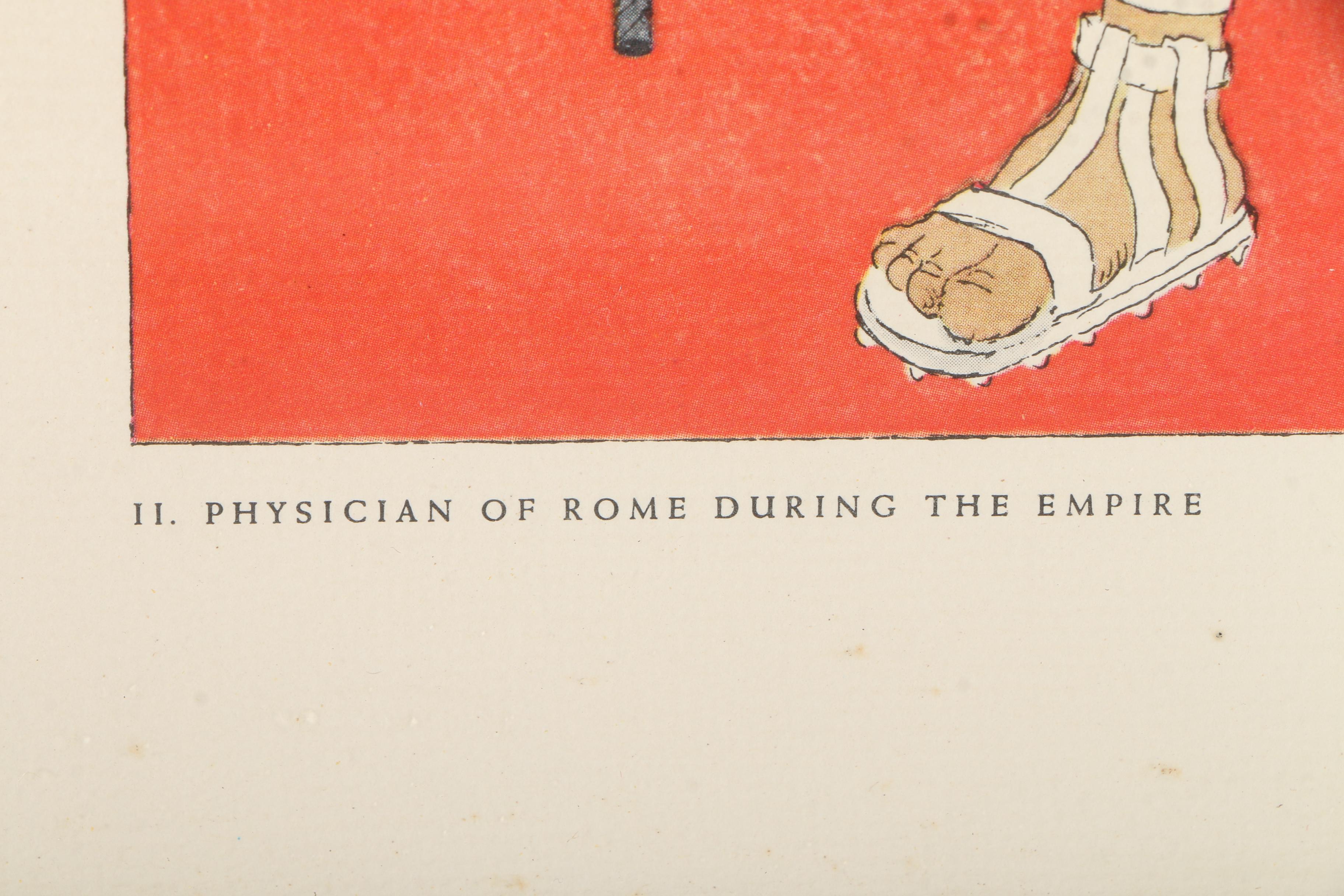 Offset Lithographs After Warja Honegger-Lavater From "2300 Years of Medical Costume"