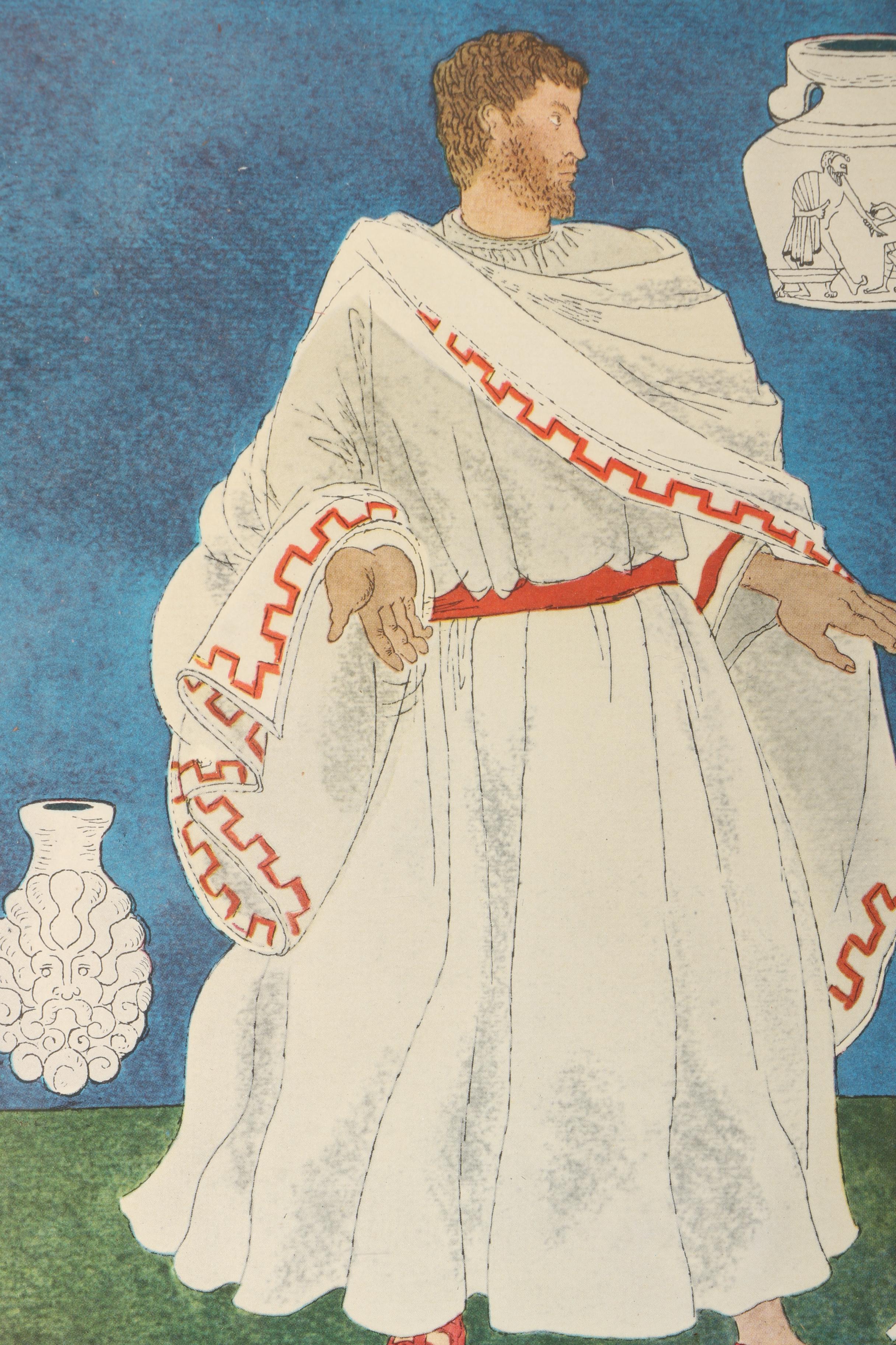 Offset Lithographs After Warja Honegger-Lavater From "2300 Years of Medical Costume"