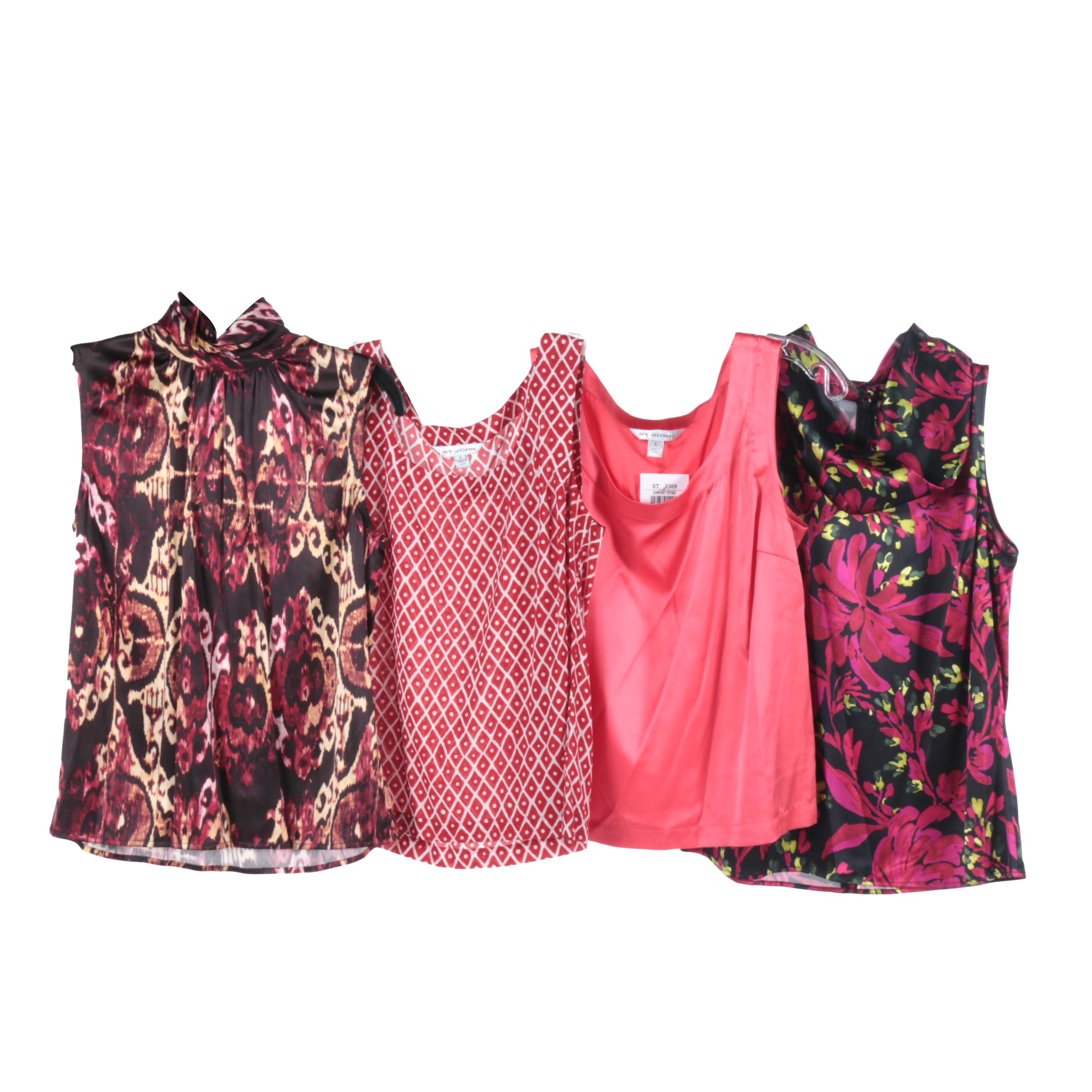 St. John Sleeveless Women's Tops