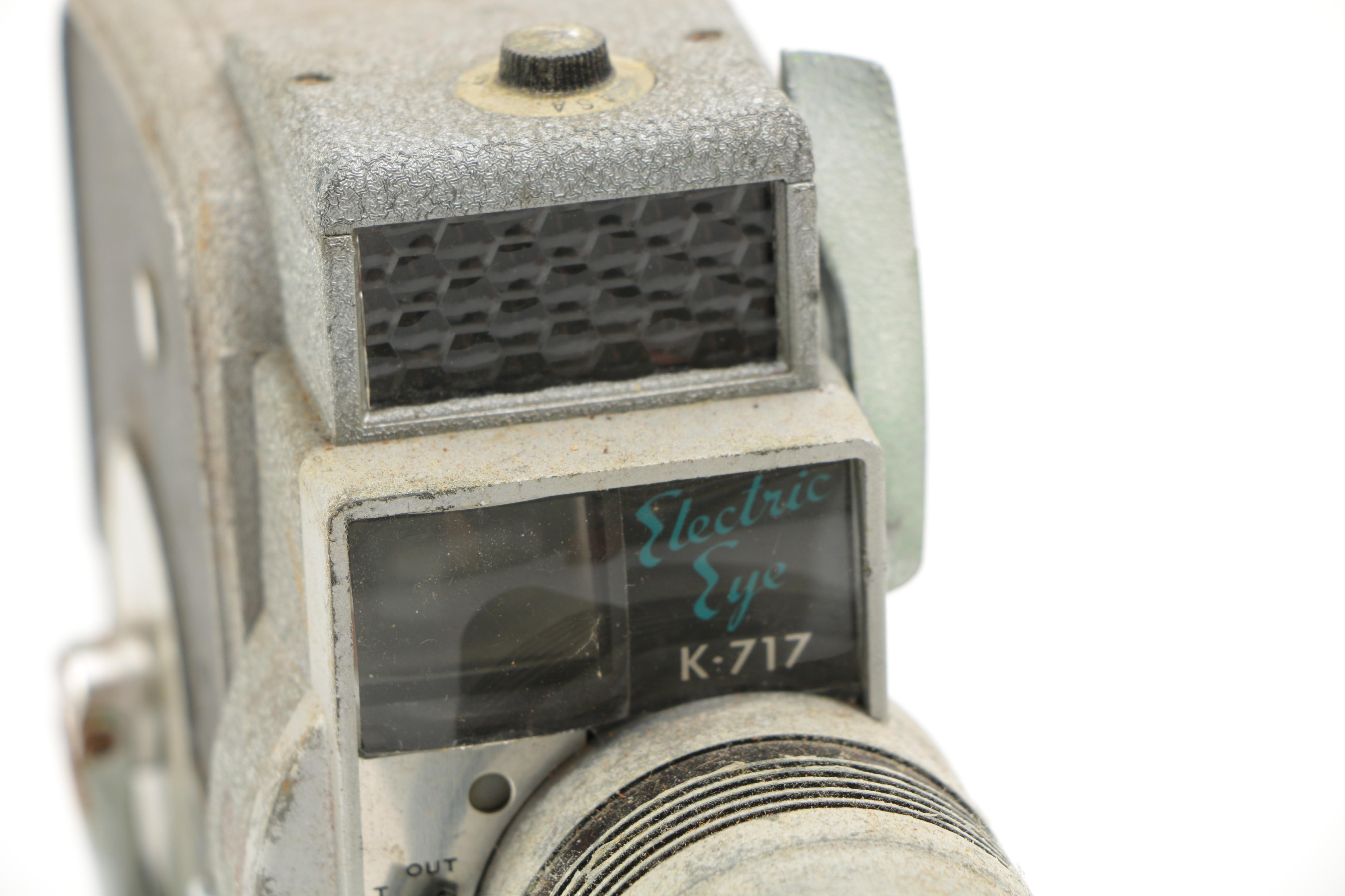 Vintage Keystone Video Cameras with Accessories