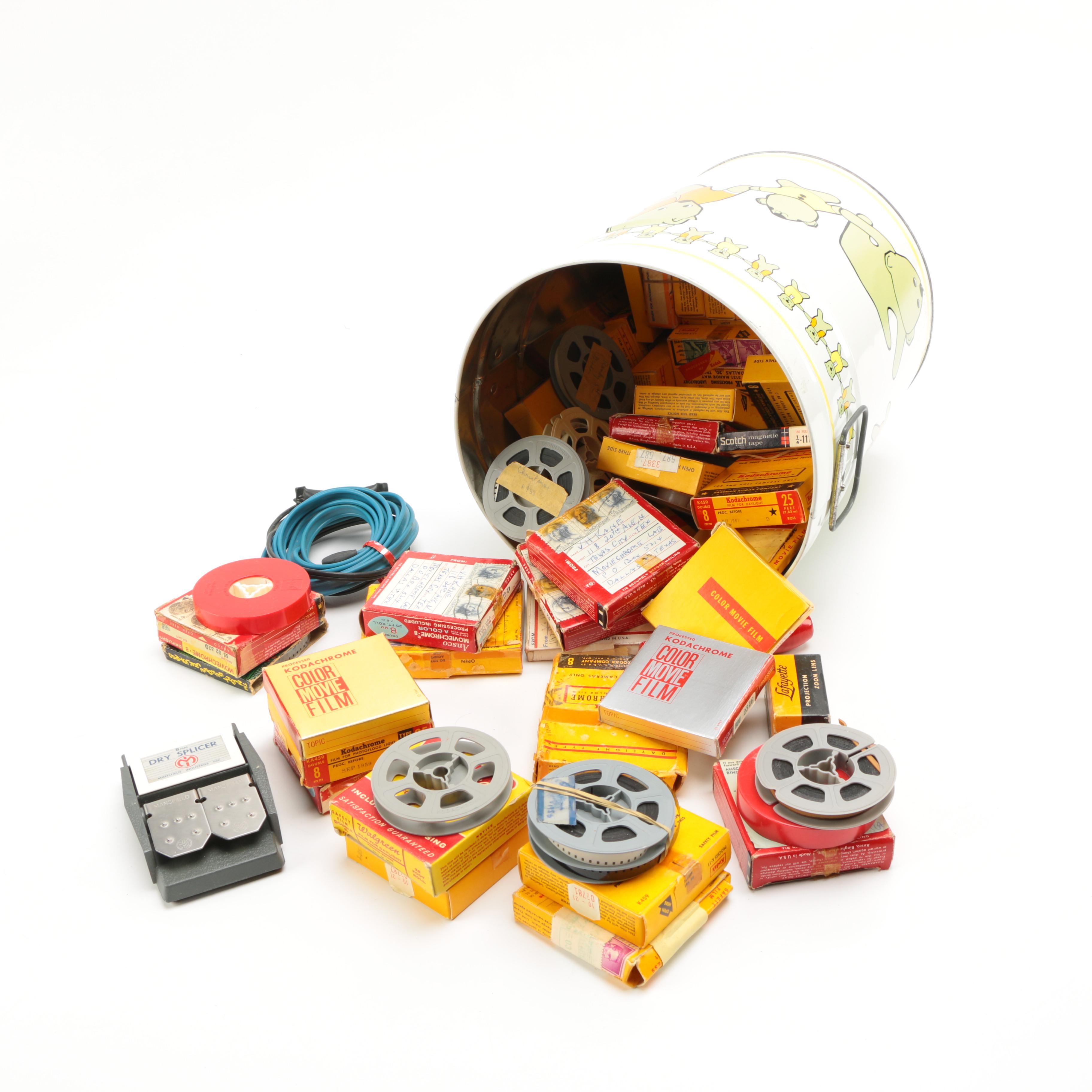 Vintage Keystone Video Cameras with Accessories