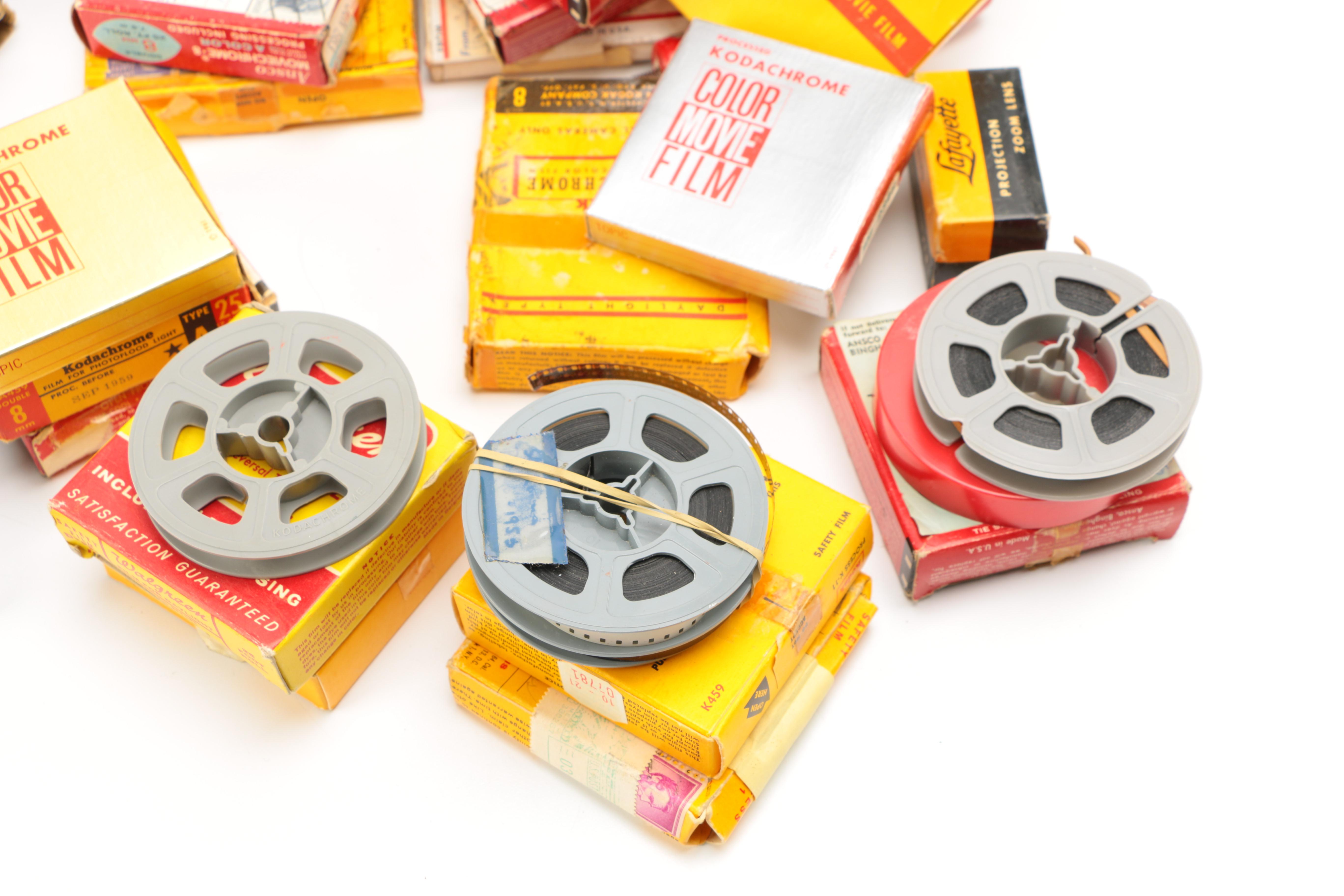 Vintage Keystone Video Cameras with Accessories