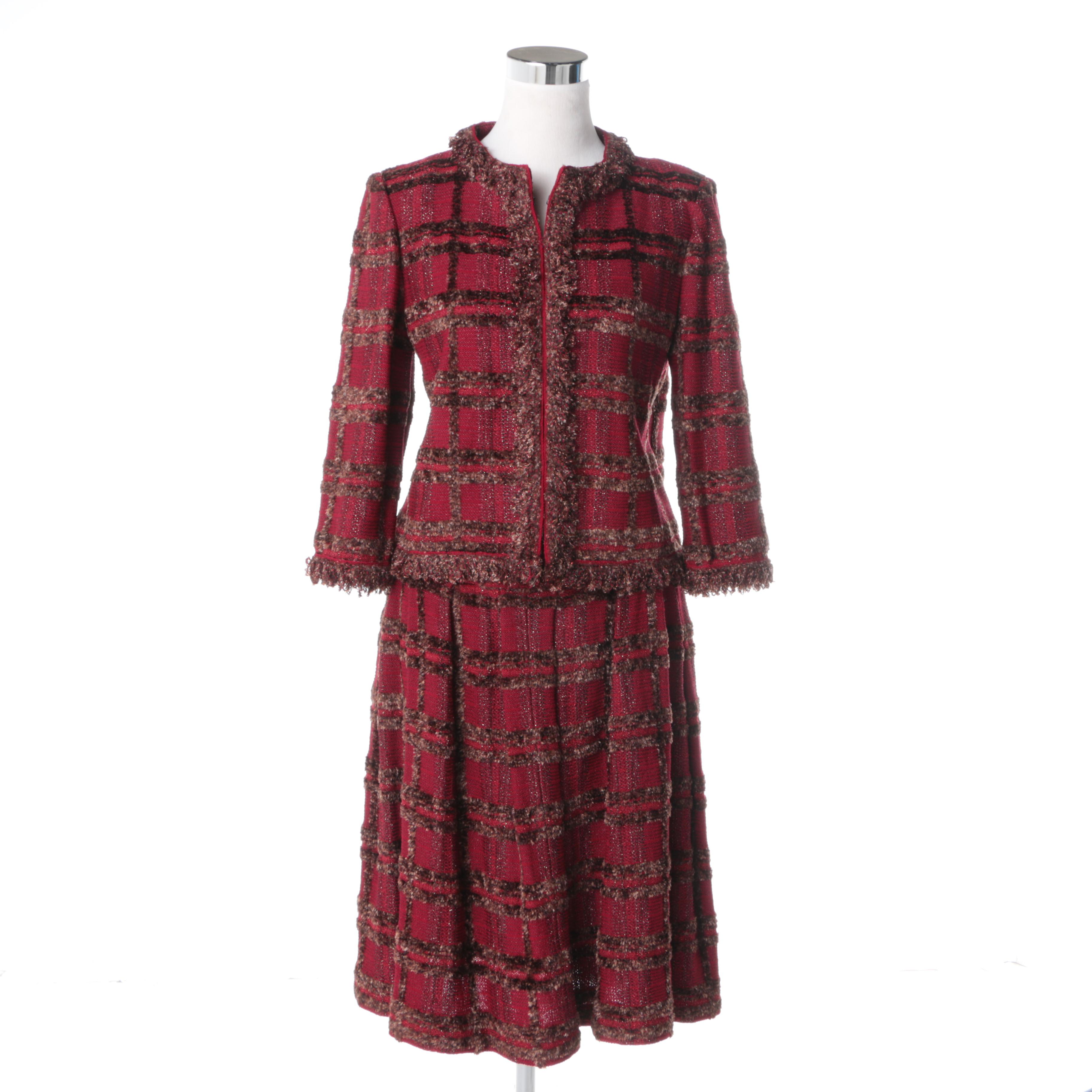 St. John Collection Skirt Suit