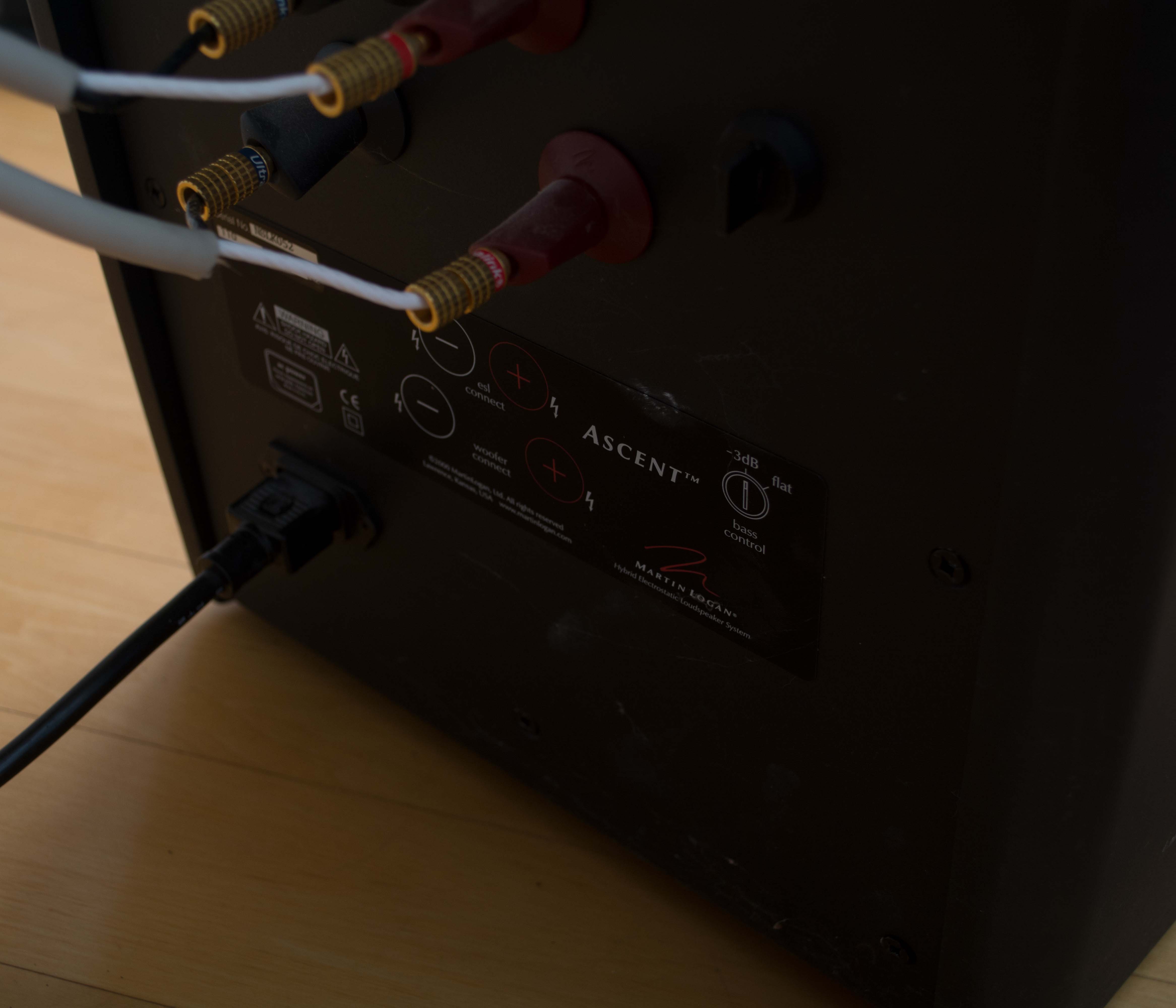 Martin Logan "Ascent" ESL Floor Speakers