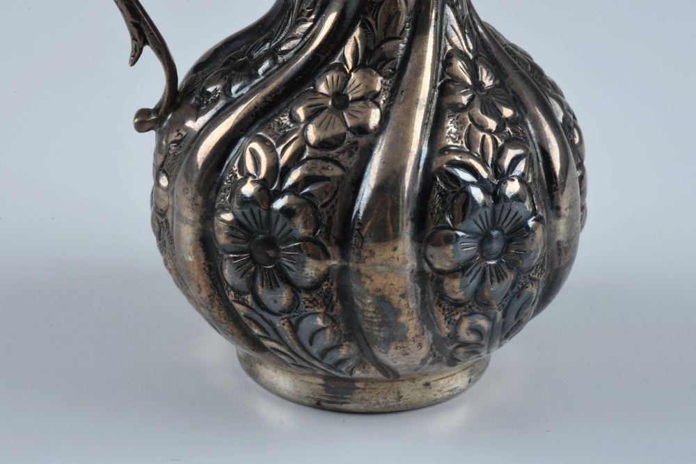 900 Silver Ewer and Tray