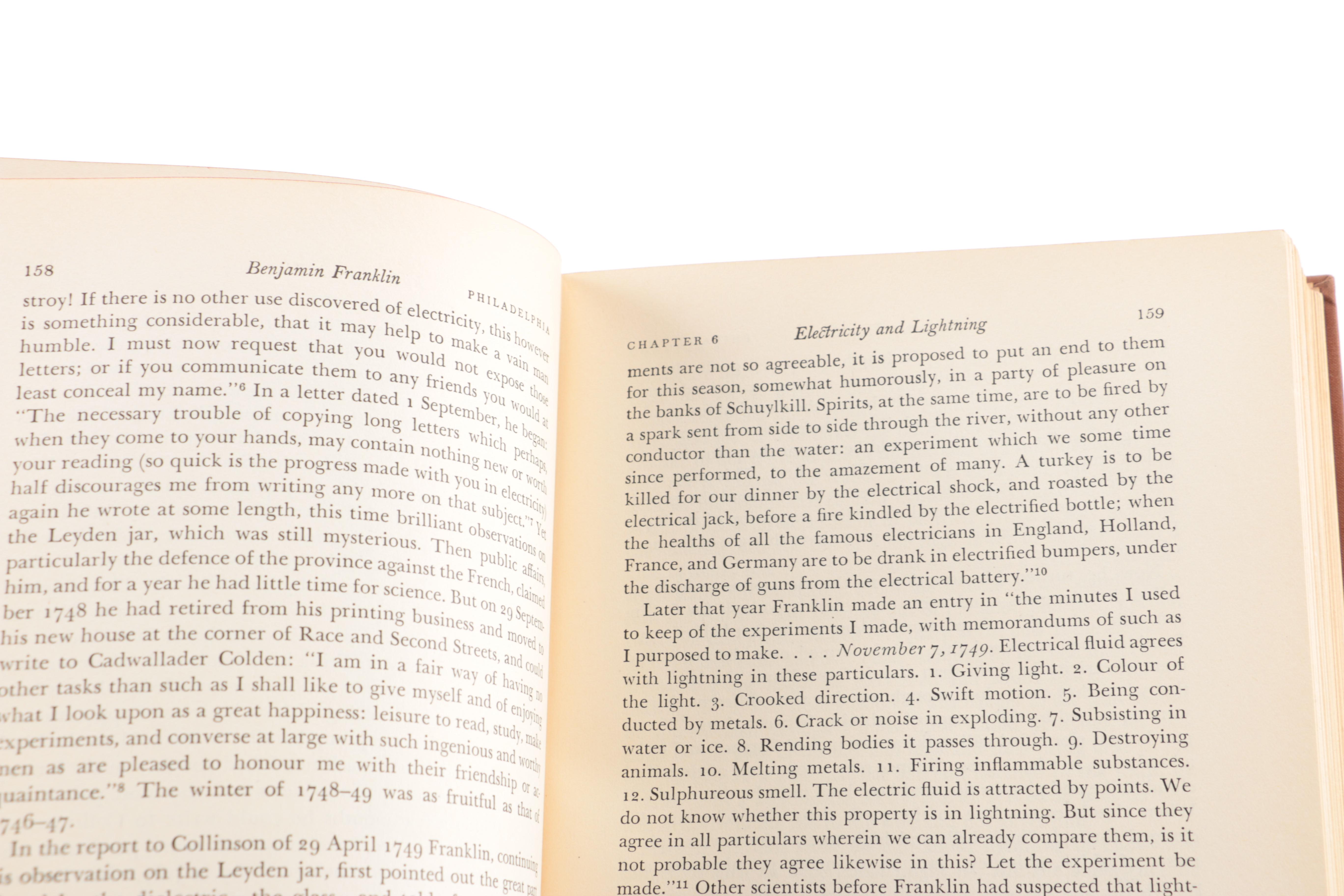 Biographies on Louis Armstrong, Thomas Edison, and Benjamin Franklin