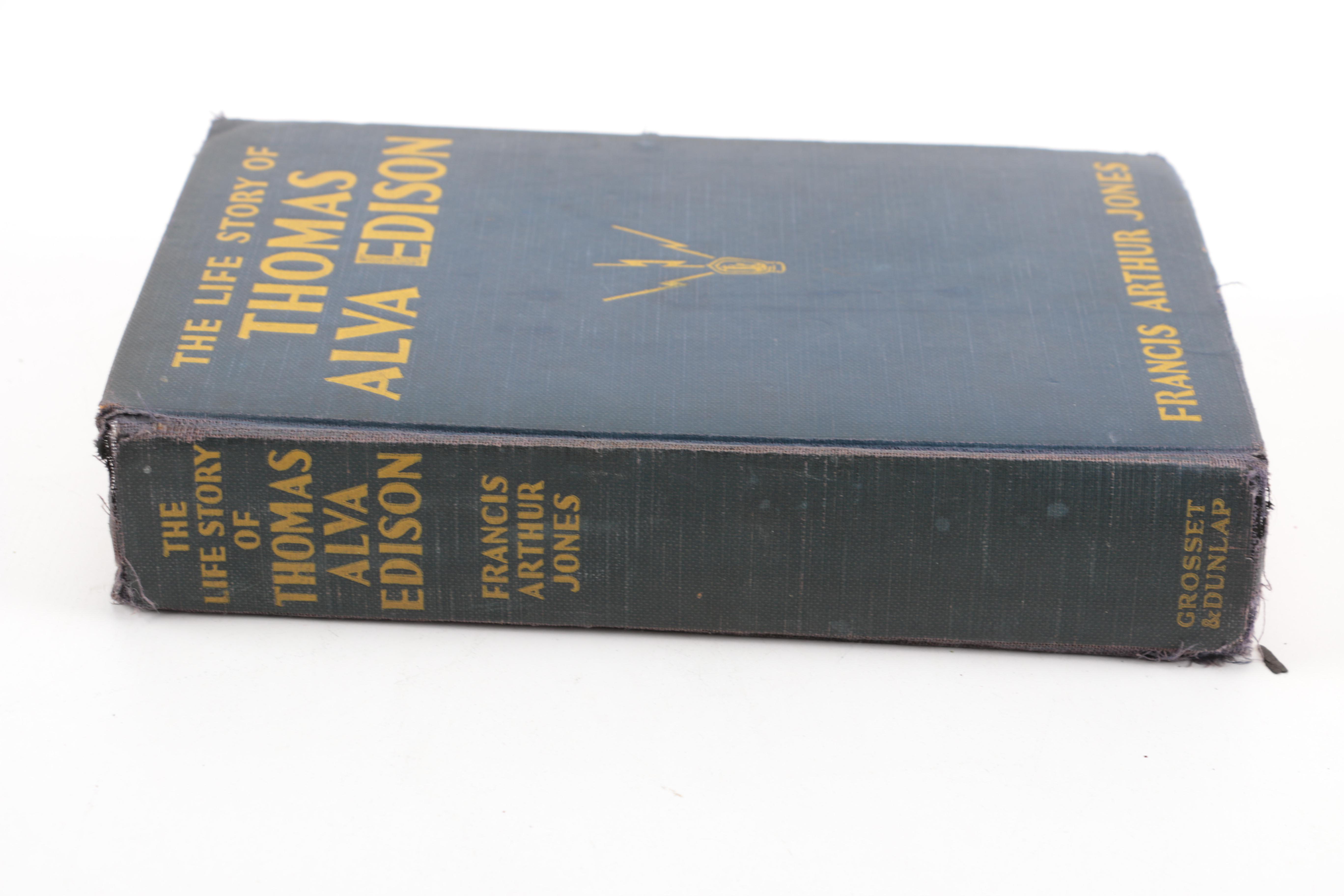 Biographies on Louis Armstrong, Thomas Edison, and Benjamin Franklin