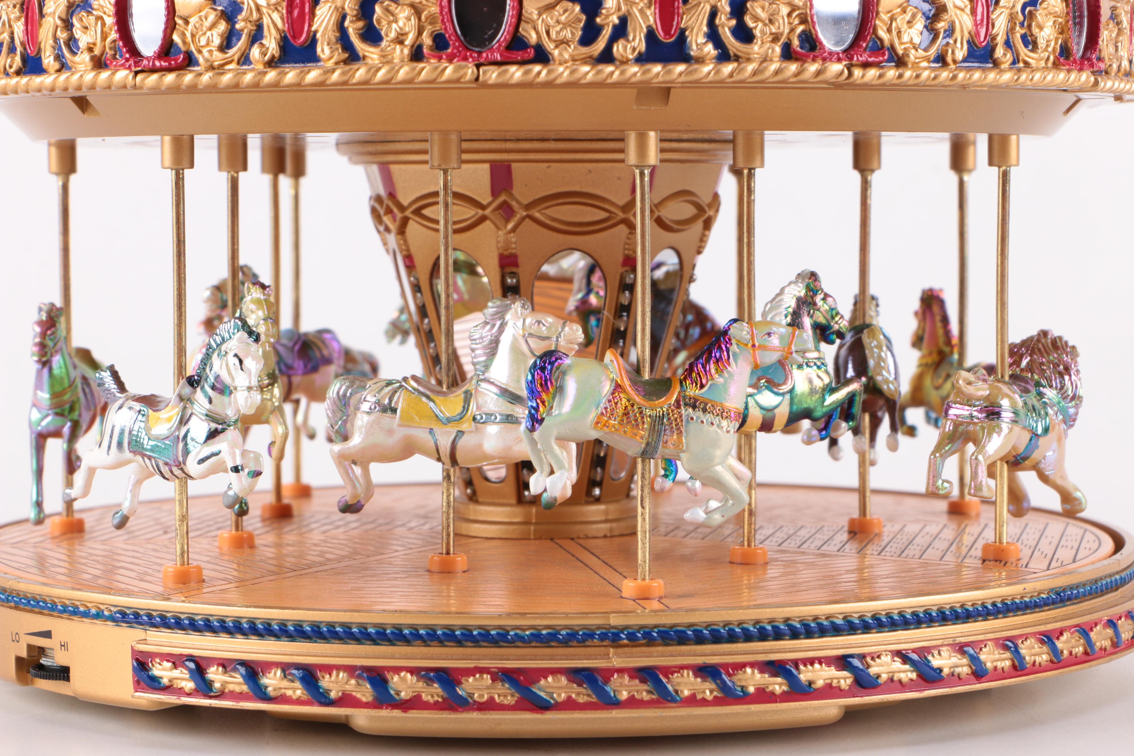 Gold Label Musical World's Fair Carousel