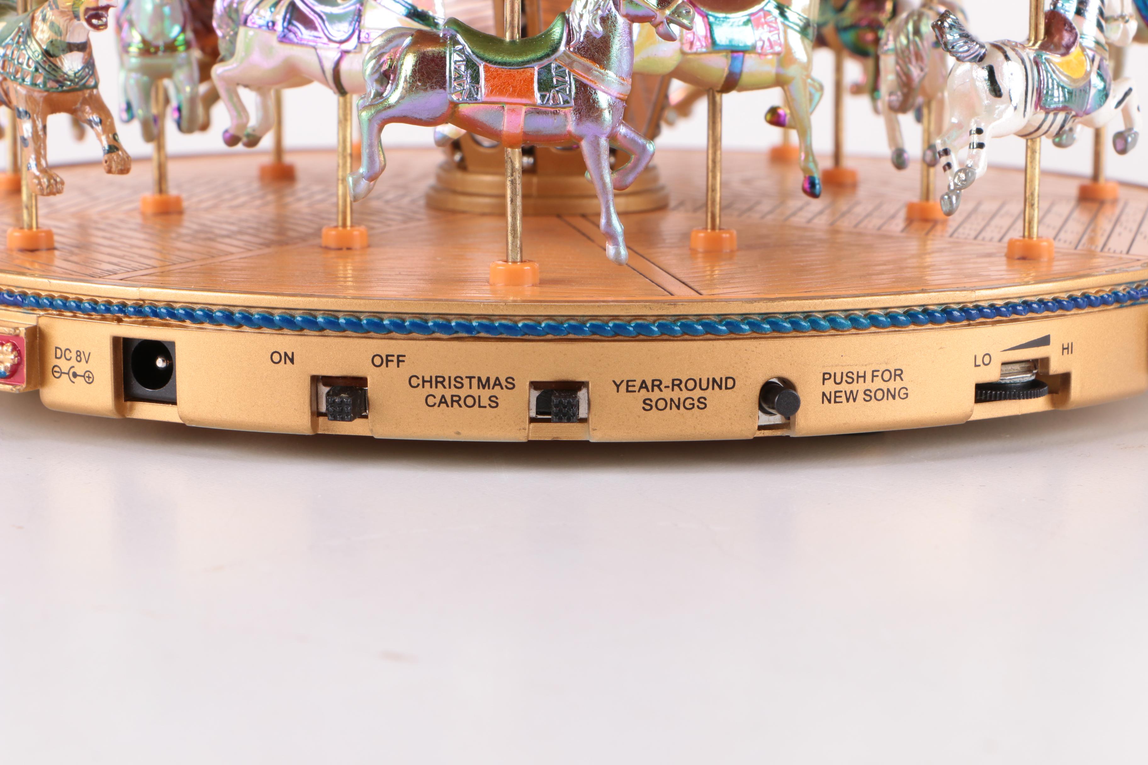 Gold Label Musical World's Fair Carousel