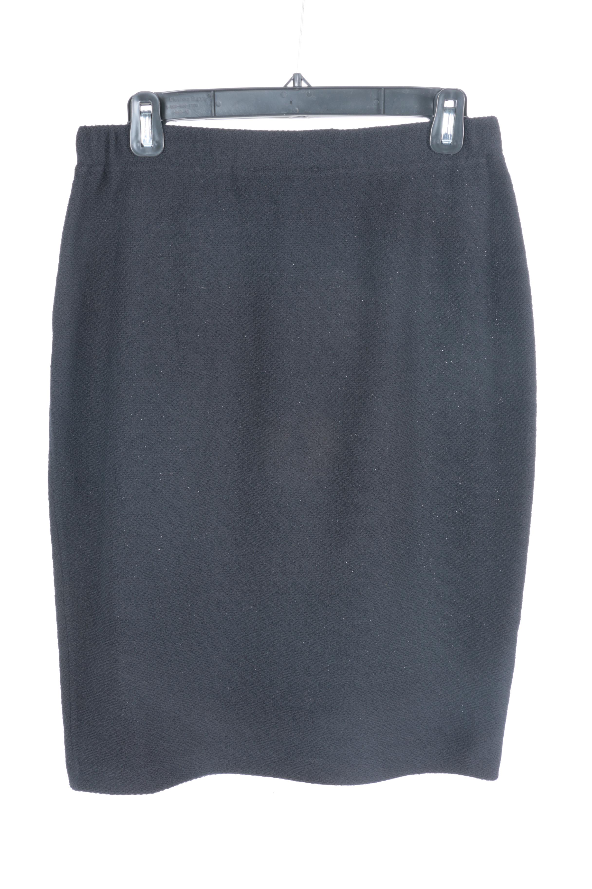 Women's Black Knit Mix and Match Separates Including St. John Collection by Marie Gray